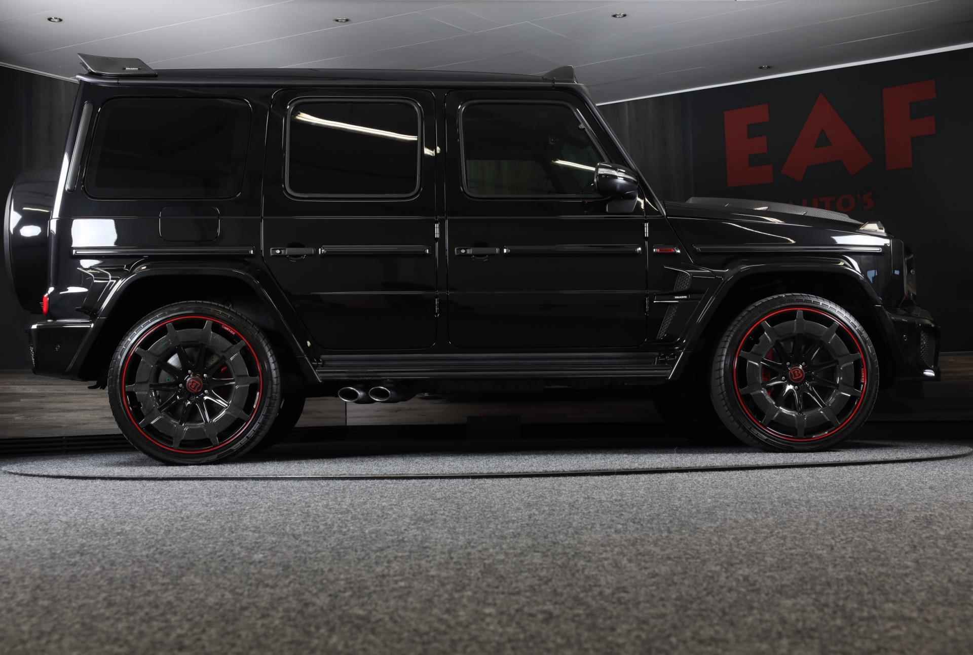 Mercedes-Benz G-klasse 63 Edition 1 BRABUS UITVOERING / Acc / Lane Assist / Dode Hoek / Leder / Open Dak / 360 Camera / 24 Inch - 46/72