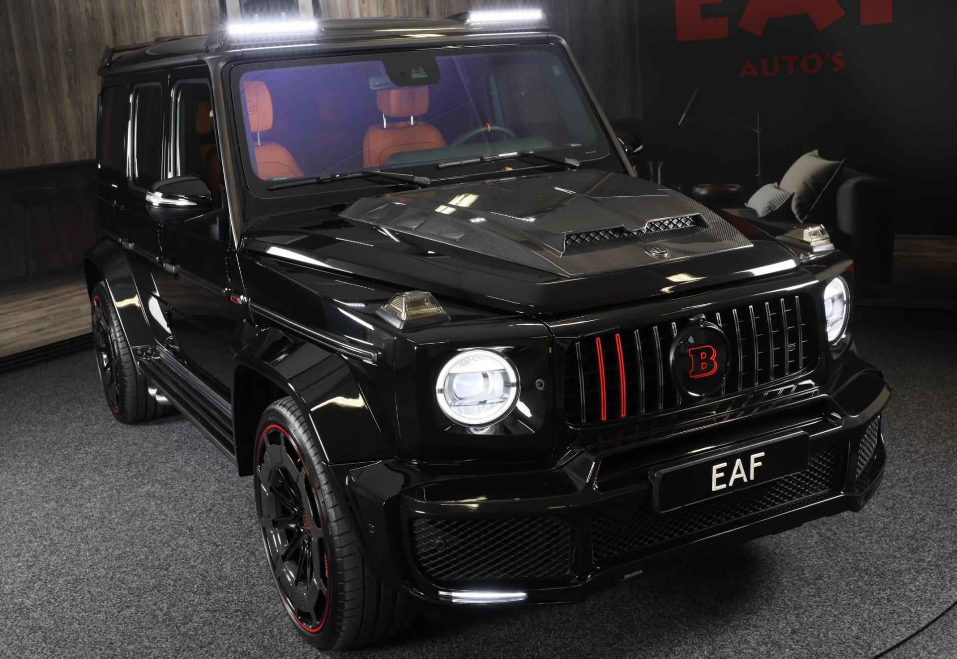 Mercedes-Benz G-klasse 63 Edition 1 BRABUS UITVOERING / Acc / Lane Assist / Dode Hoek / Leder / Open Dak / 360 Camera / 24 Inch - 50/72