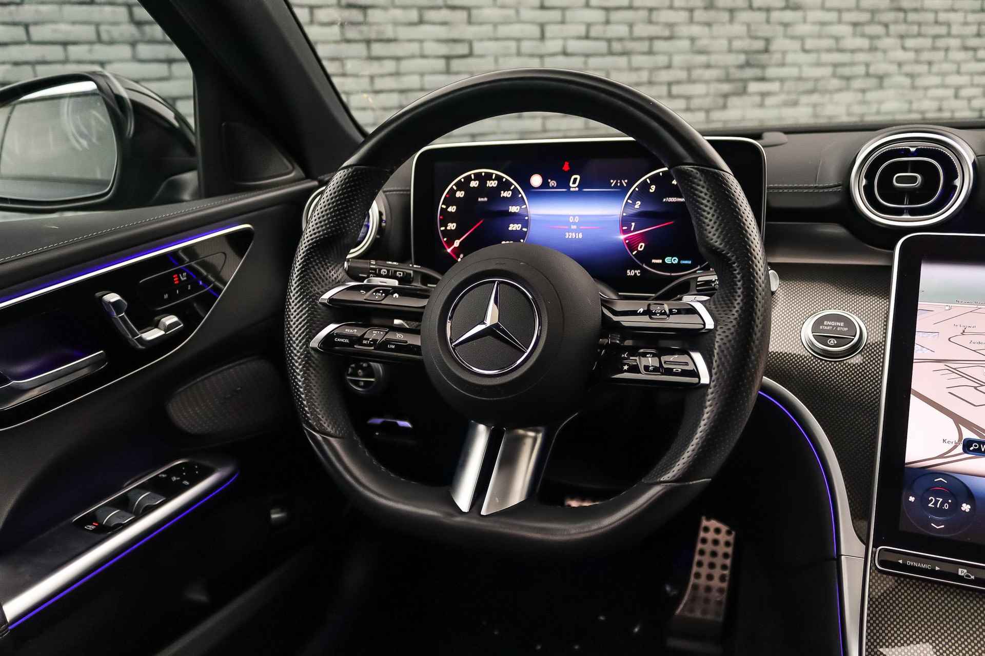 Mercedes-Benz C-klasse C 180 Estate Automaat AMG Line | Premium Plus Pakket | Nightpakket | Panoramadak | Head-Up | Sfeerverlichting | 360° Camera | Spiegelpakket - 22/36