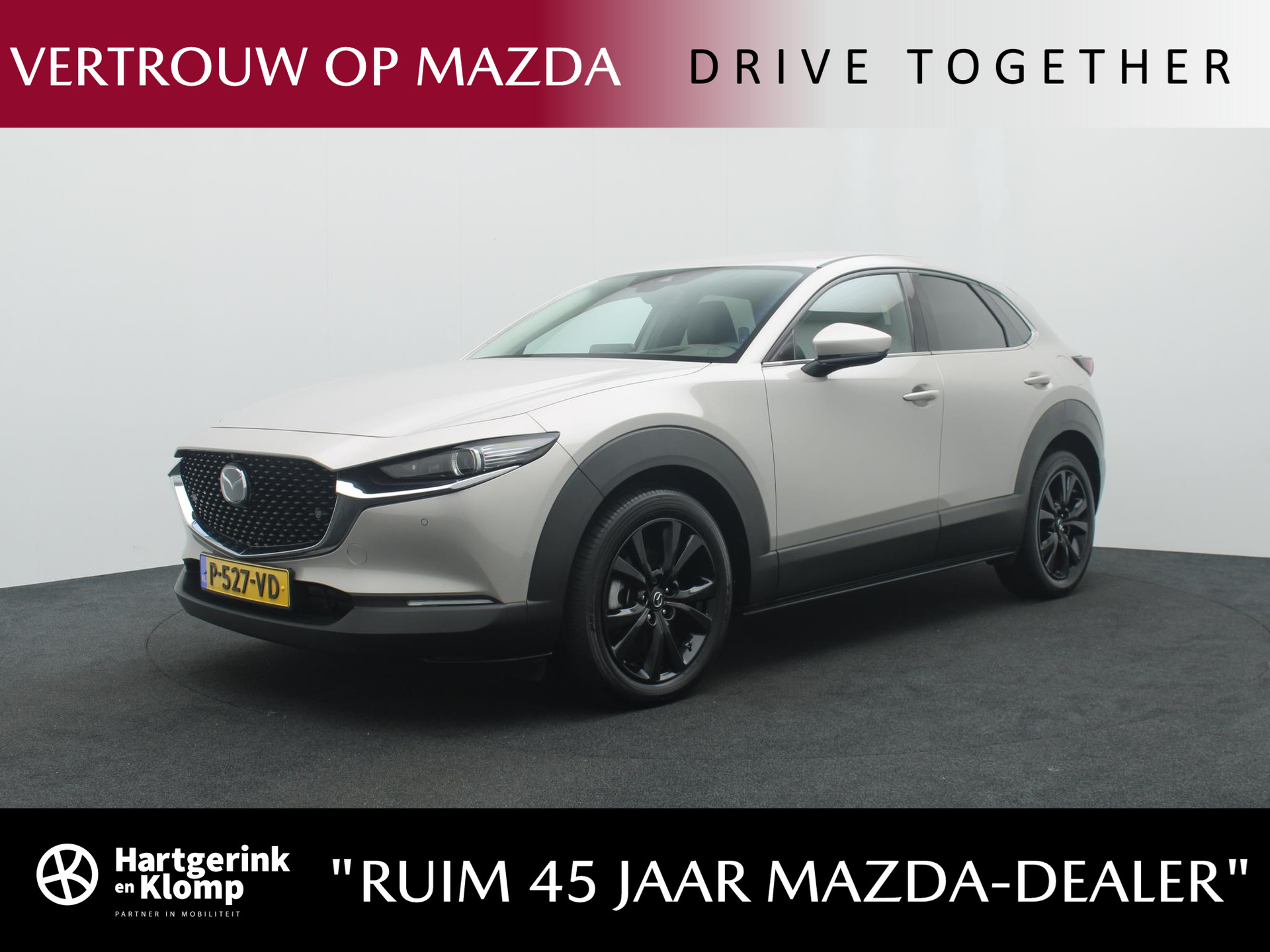 Mazda CX-30 2.0 e-SkyActiv-X Luxury i-Activesense automaat : dealer onderhouden en 24 maanden verlengde garantie bij viaBOVAG.nl