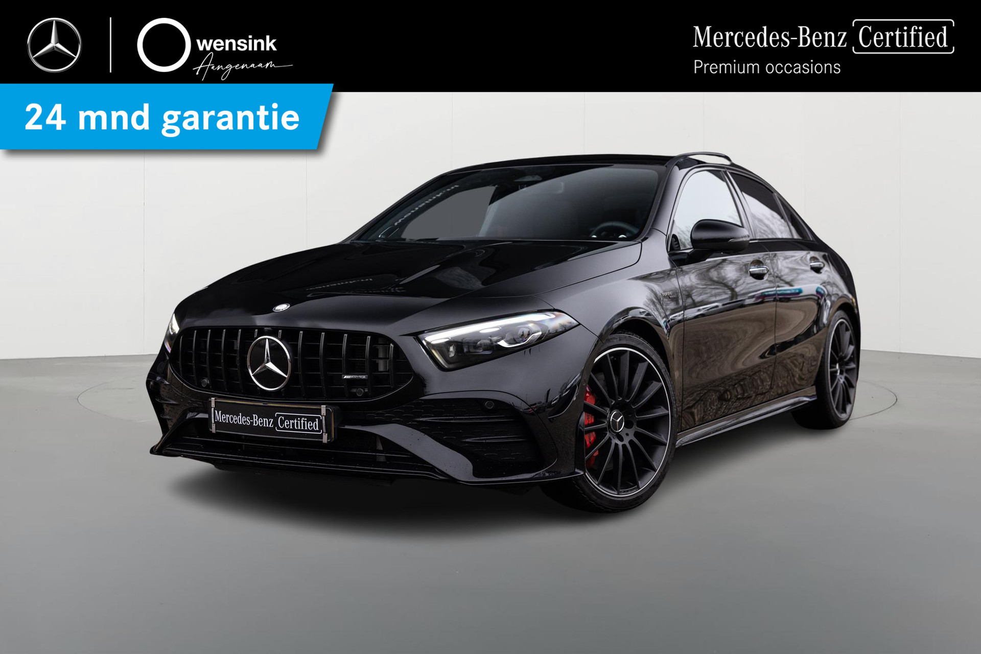 Mercedes-Benz A-klasse AMG 35 4MATIC NIGHT | Facelift !!! | Burmester | Panoramaschuifdak | MULTIBEAM LED | AMG Aerodynamica pakket | Augmented Reality Camera |