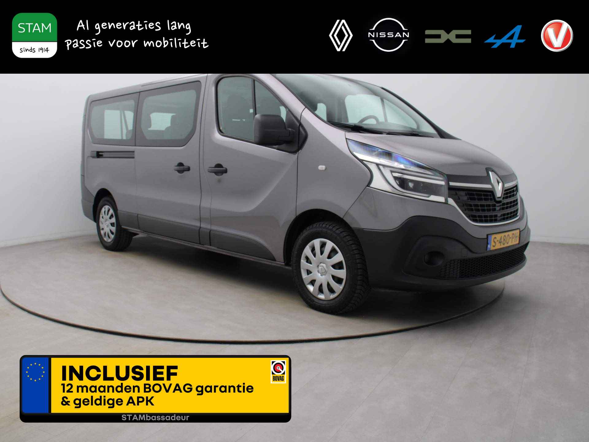 Renault Trafic Passenger 2.0 dCi 120pk Grand Zen Airco | Cruisecontrol | Carplay | Navi - 1/31