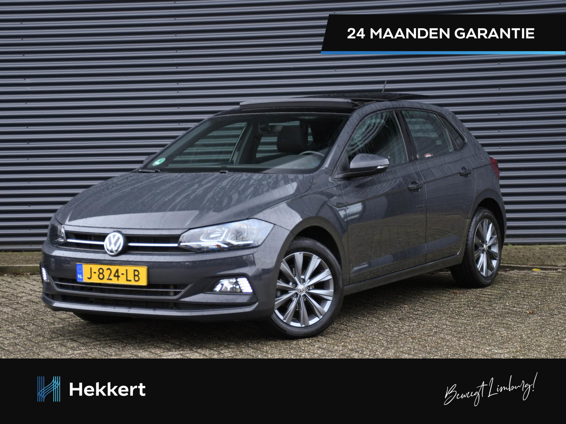 Volkswagen Polo Comfortline 1.0 TSI 95pk Automaat PANO-DAK | ADAP. CRUISE | APPLE CARPLAY | SPORTSTOELEN | 16''LM