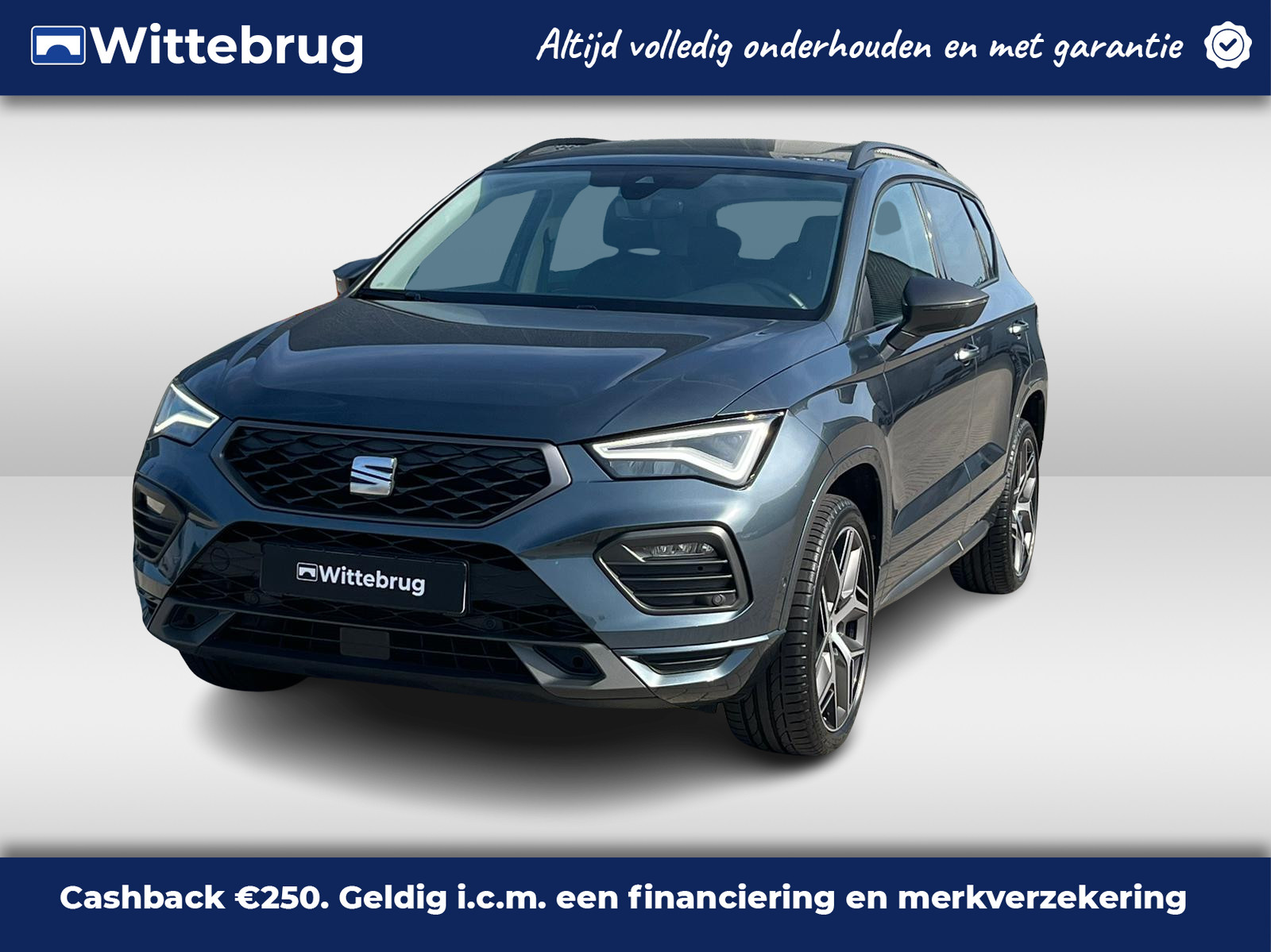 SEAT Ateca 1.5 TSI 150pk DSG FR / Panoramadak / Elek. Trekhaak / Digitale Cockpit / BEATS Audio / Elektrische Achterklep / 19" LMV / LED / Stuur & Stoelverwarming P4