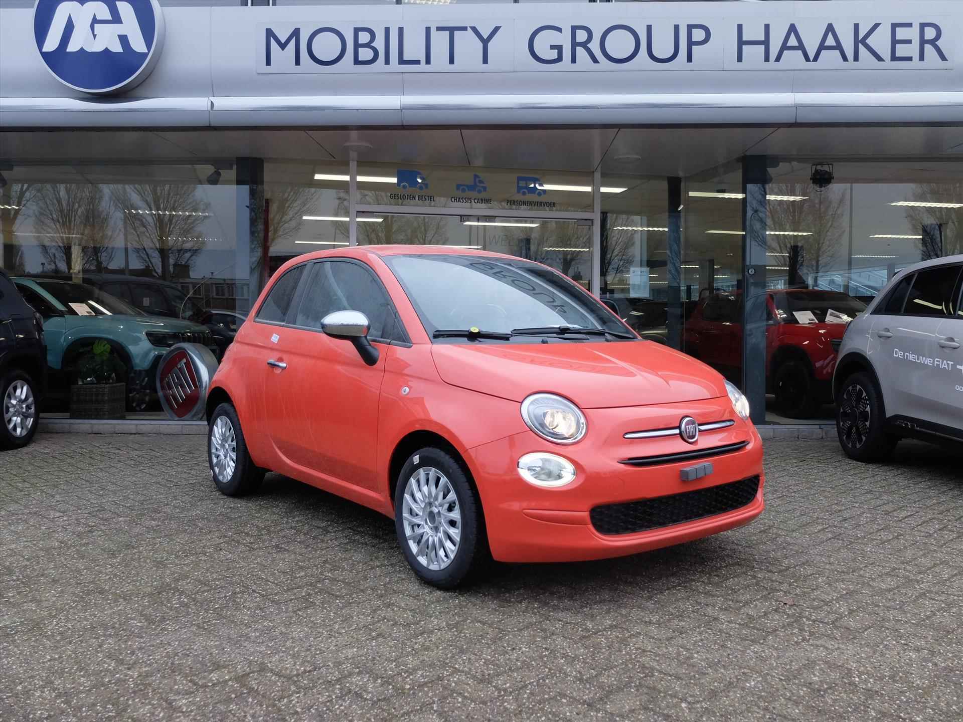 Fiat 500 1.0 Hybrid 70pk - DIRECT LEVERBAAR - 3/19