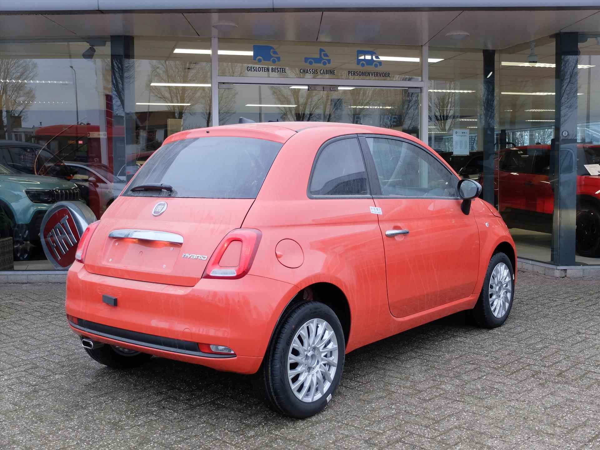 Fiat 500 1.0 Hybrid 70pk - DIRECT LEVERBAAR - 5/19