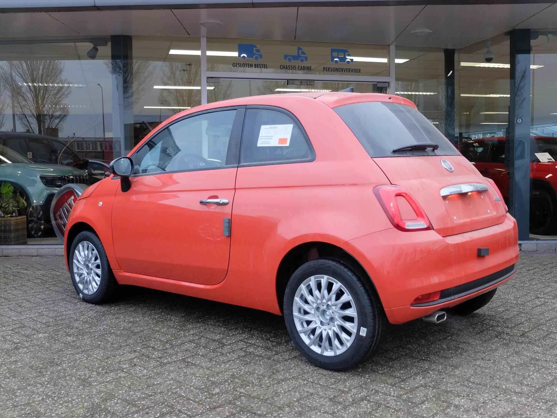 Fiat 500 1.0 Hybrid 70pk - DIRECT LEVERBAAR - 7/19