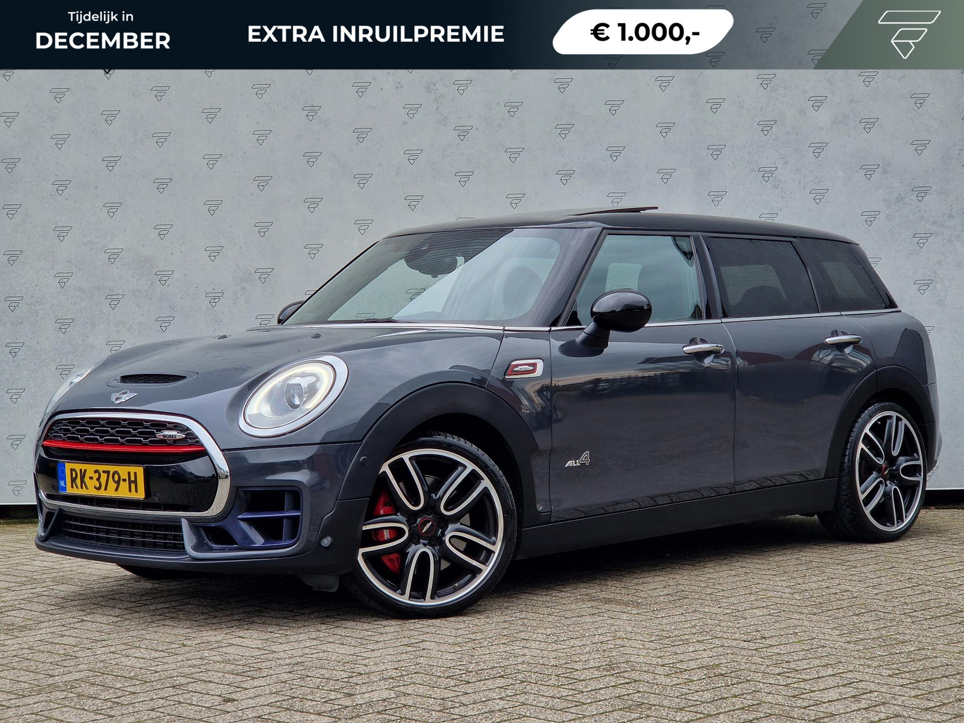 Mini Mini Clubman 2.0 John Cooper Works ALL4 Chili | Pano | Stoelverwarming | Clima | PDC | LED | Cruise |