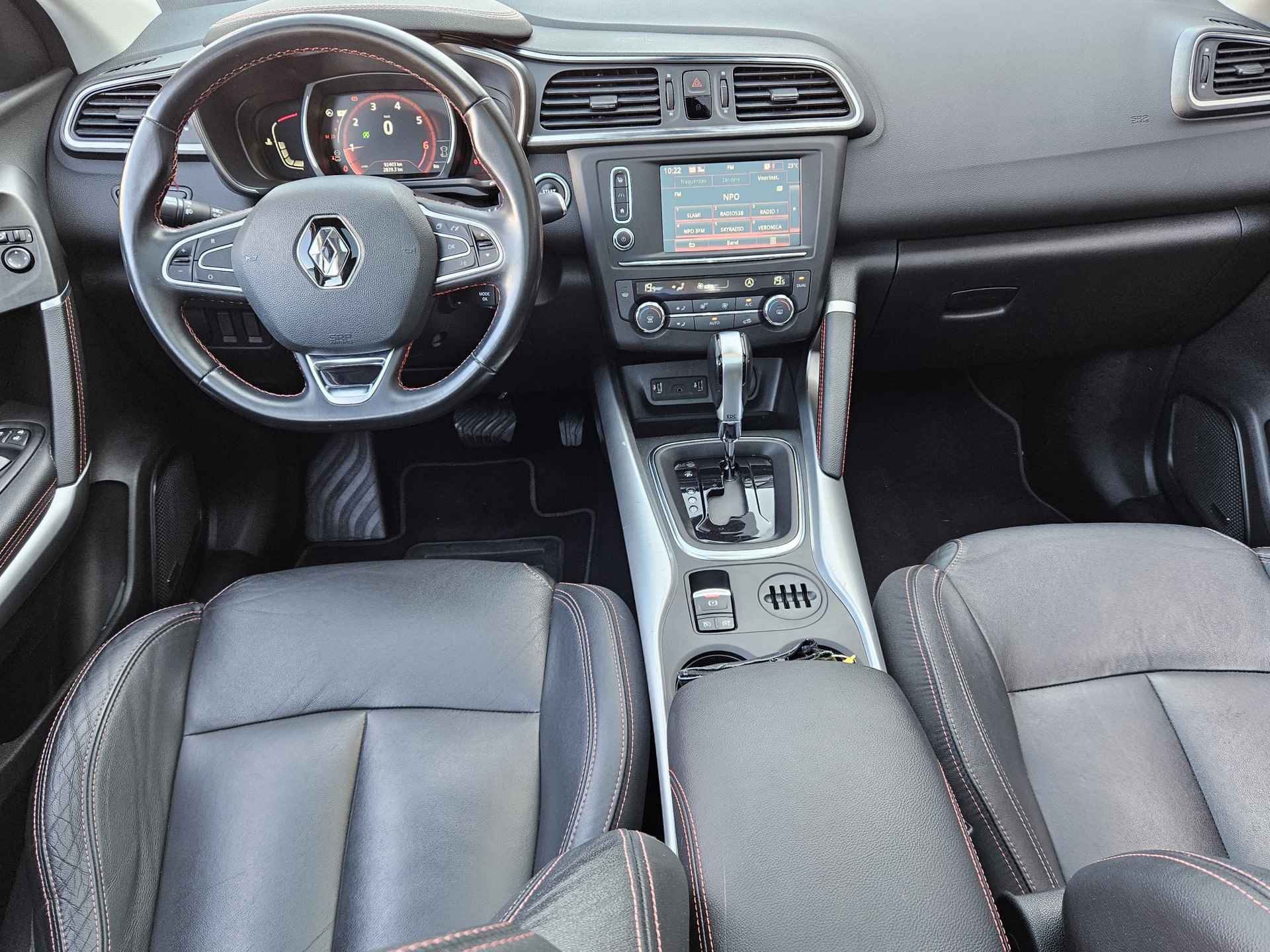 Renault Kadjar 1.2 TCe 130 Extase Automaat Trekhaak | Panoramadak | Leder | Navigatie | Park Assist | Winter Pakket | 15kg Trekgewicht - 10/53