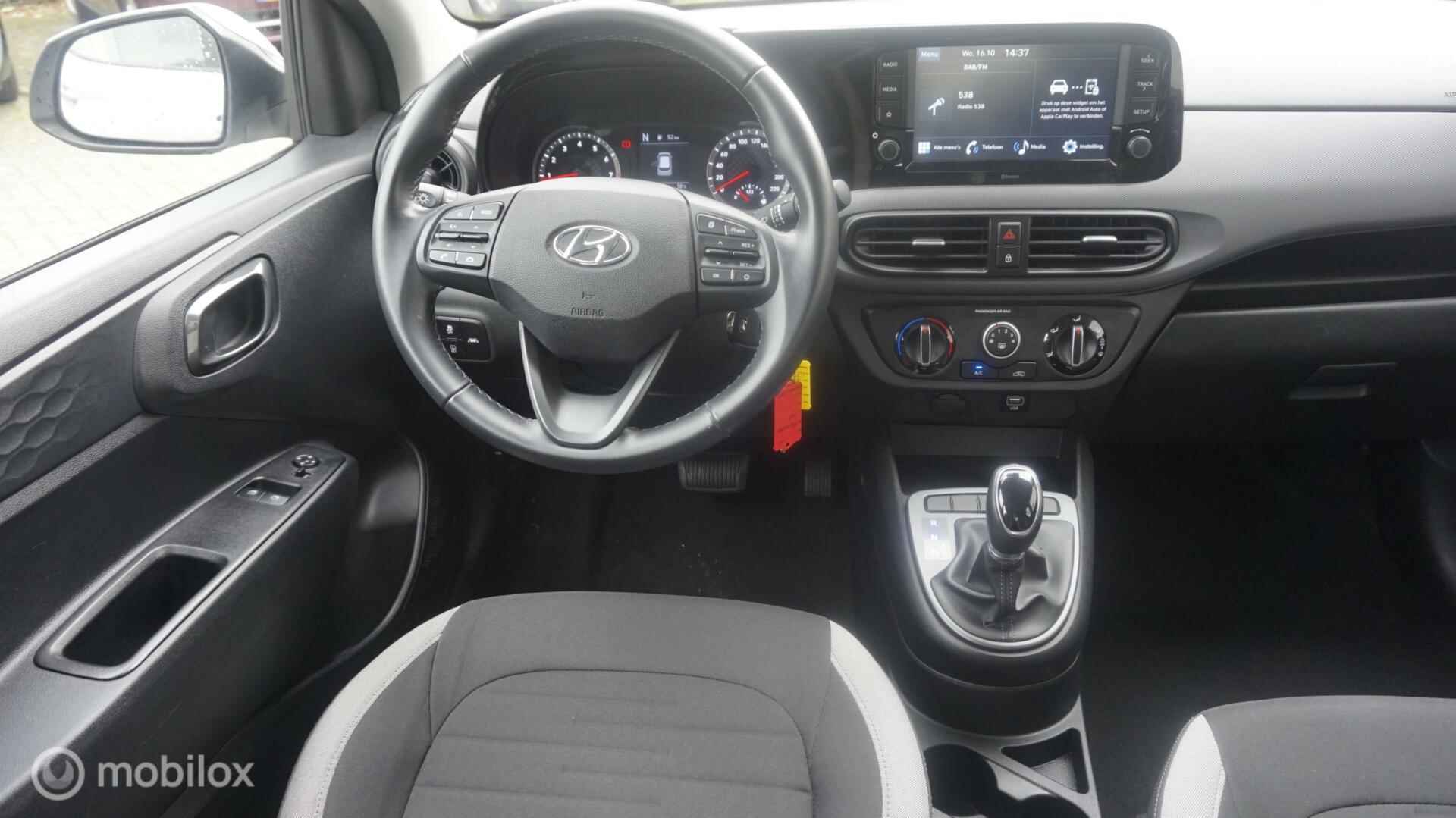 Hyundai i10 1.0 Comfort Automaat | Airconditioning | Cruise Control | BT Carkit - 8/30