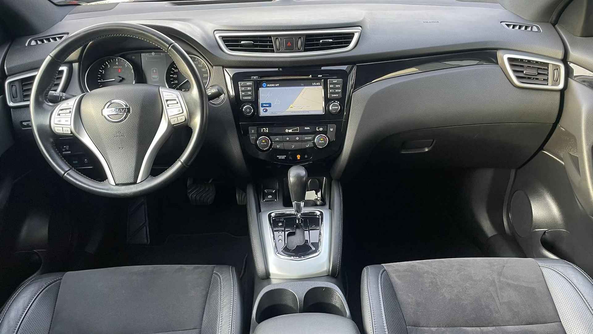Nissan Qashqai 1.2 N-Vision Automaat | Panoramadak | 360 Camera | Leder/Alcantara - 5/30