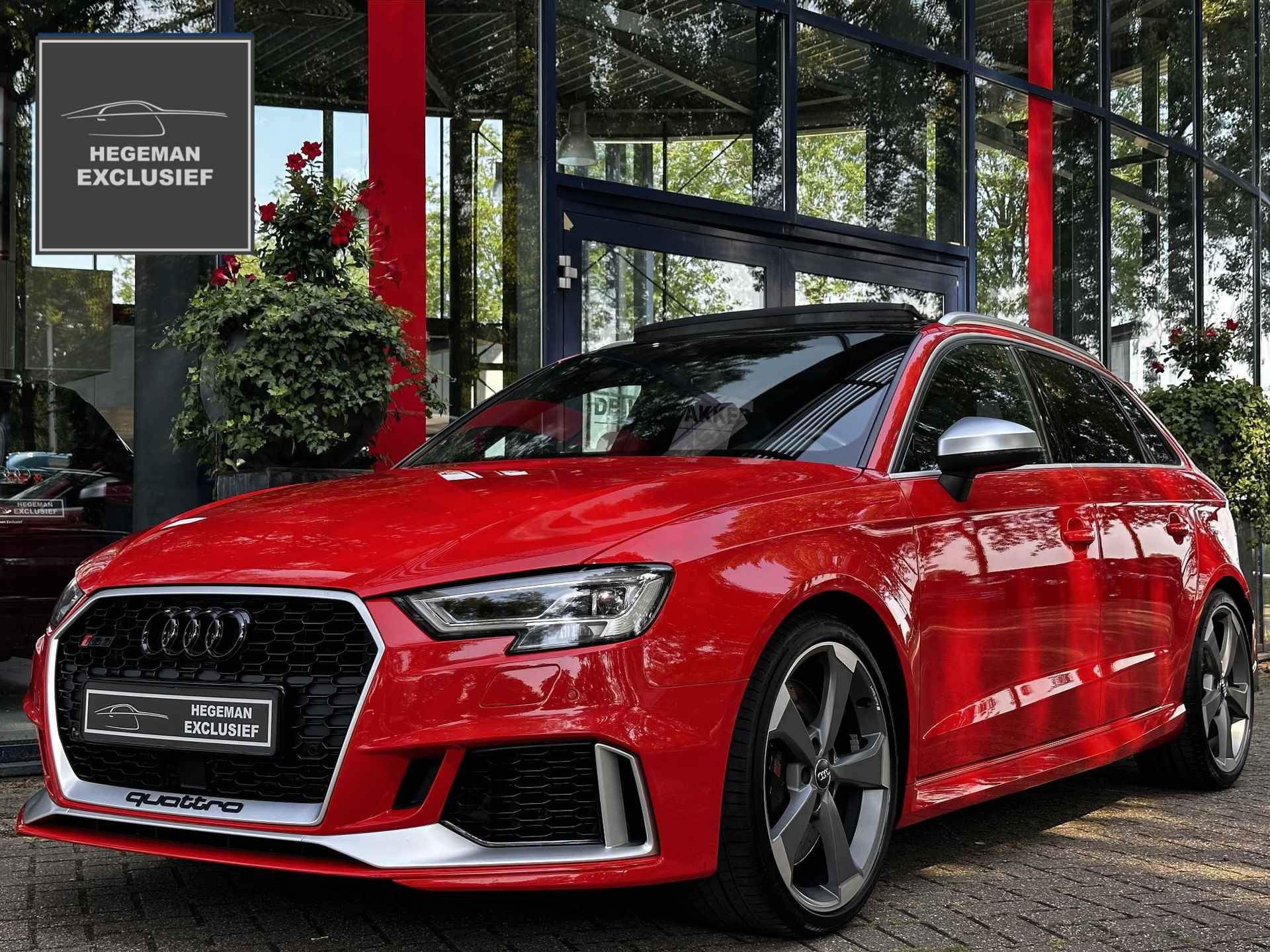 Audi RS3 2.5 TFSI Quattro DAZA | RS-DESIGN | Schuif-kanteldak | Camera | | ACC | Blind spot | B&O | Magnetic Ride | Keyless - 1/37