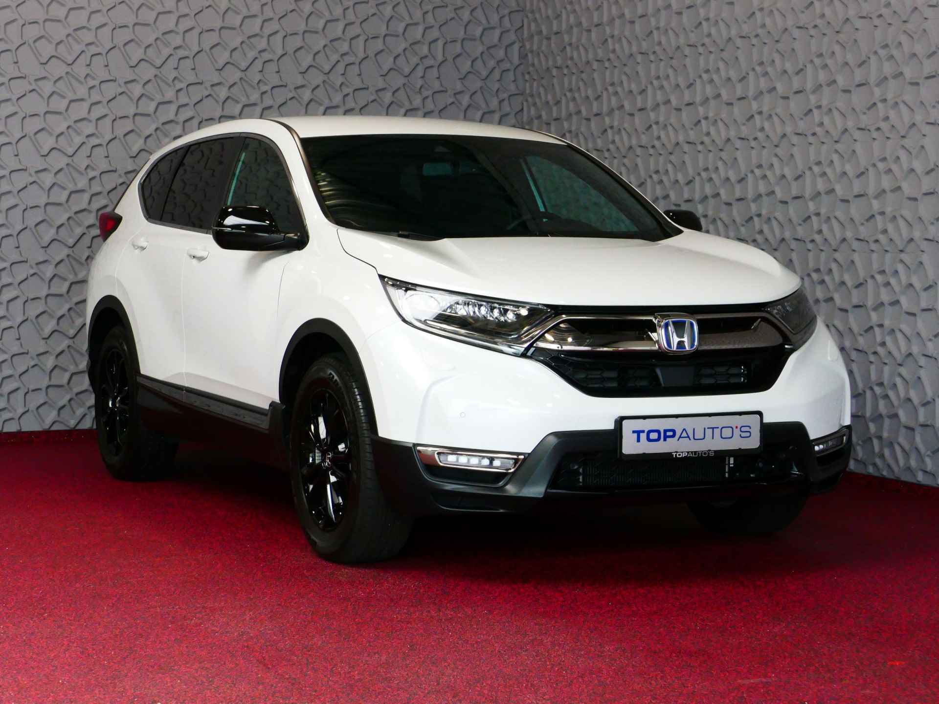 Honda CR-V 2.0 E:HEV HYBRID 184 PK BLACK EDITION LEER ADAP.CRUISE LED PREMIUM AUDIO CAMERA DAB STOELVERW 03/2023 - 50/74