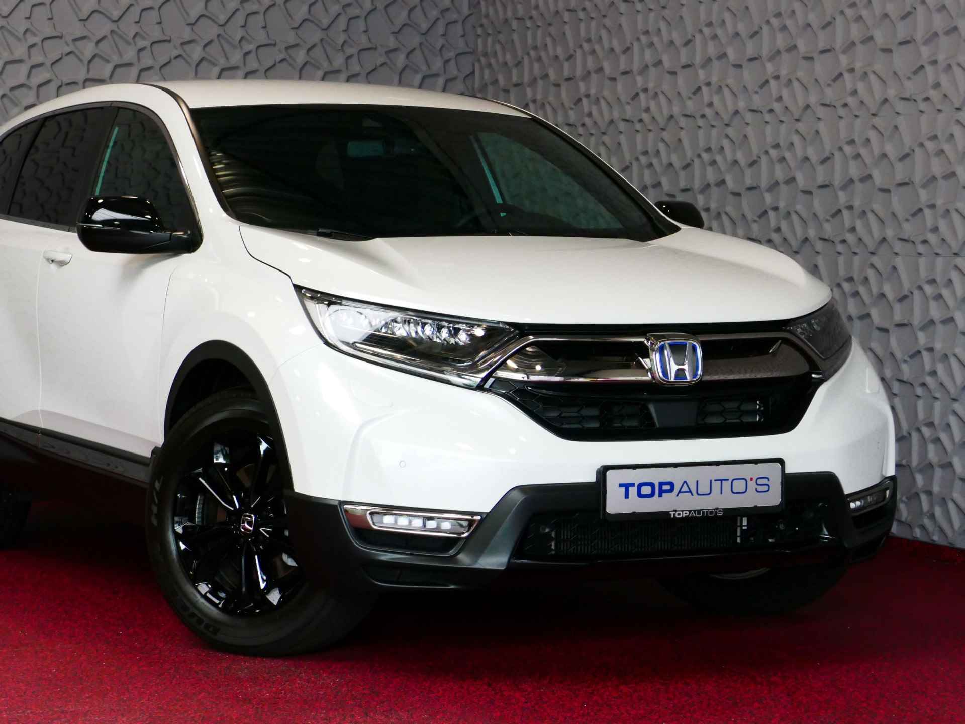 Honda CR-V 2.0 E:HEV HYBRID 184 PK BLACK EDITION LEER ADAP.CRUISE LED PREMIUM AUDIO CAMERA DAB STOELVERW 03/2023 - 54/74