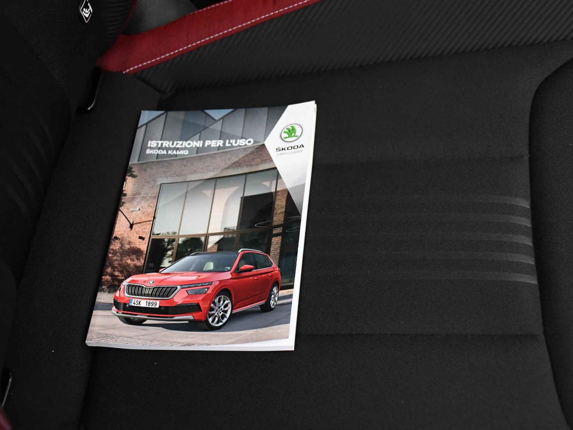 Skoda Kamiq Monte Carlo 1.5 TSI 150pk Automaat PANO-DAK | ADAPT. CRUISE | 18''LM | KEYLESS | KUIPSTOELEN | NAVI | PDC + CAM. - 38/39