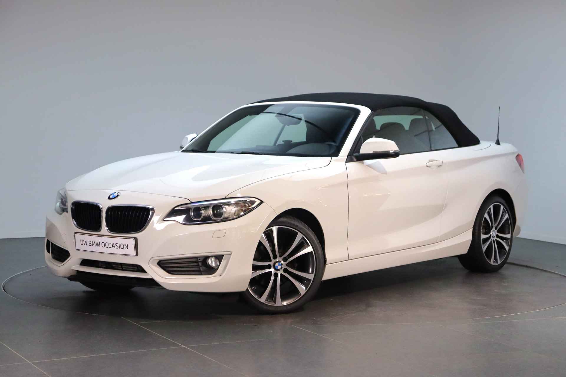 BMW 2 Serie Cabrio 218i Automaat / Sportstoelen / PDC achter / Cruise Control / Stoelverwarming / Xenon - 3/22