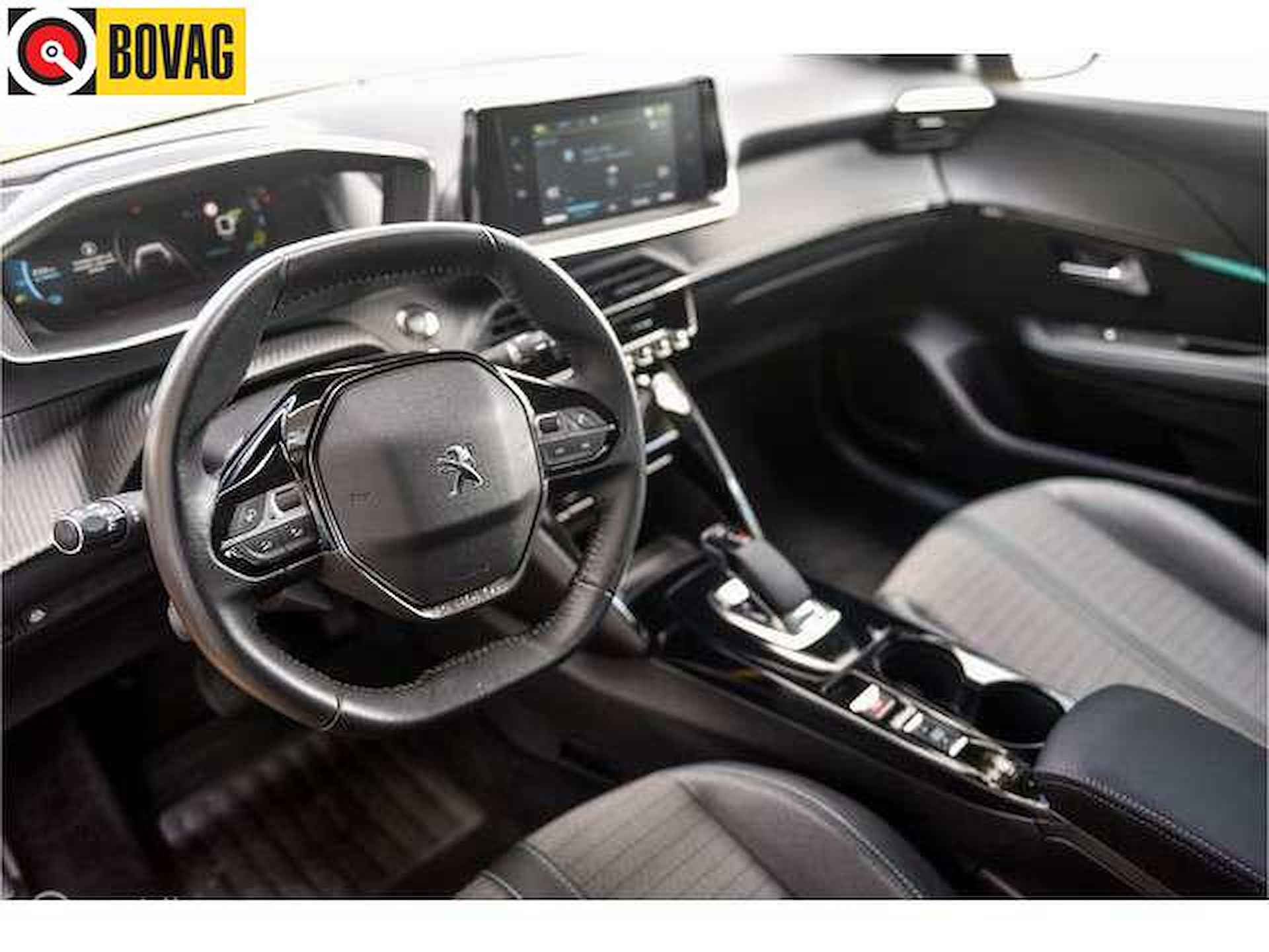 Peugeot e-208 EV Allure 50 kWh Pack|navigatie|3-fase|keyless| 3d dashboard - 7/29