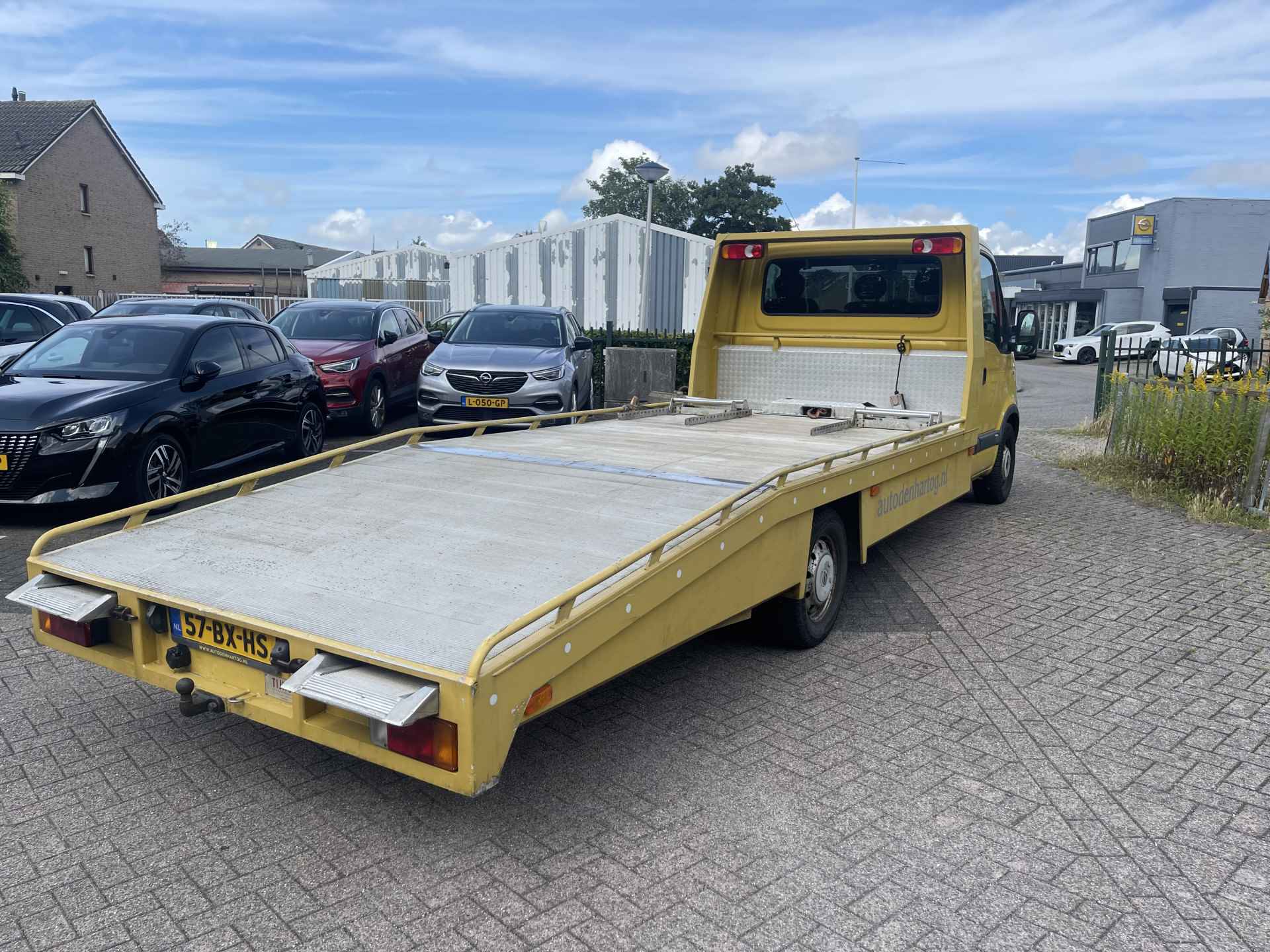 Opel Movano 2.5 CDTi L3H1 Aluminimum tijhof oprijwagenal - 5/16