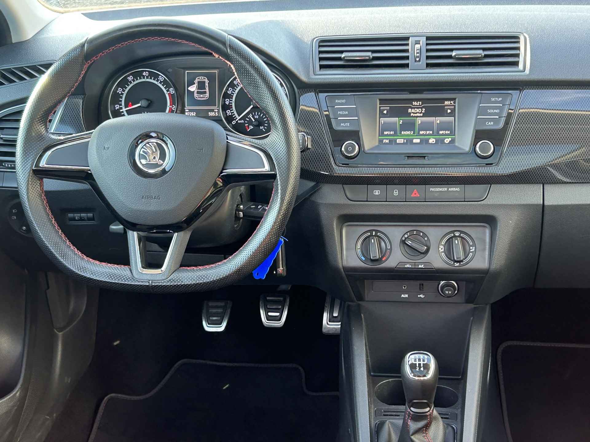 Škoda Fabia 1.2 TSI Monte Carlo | Panoramadak | Cruise Control | Airco | 16'LM Velgen | - 5/34