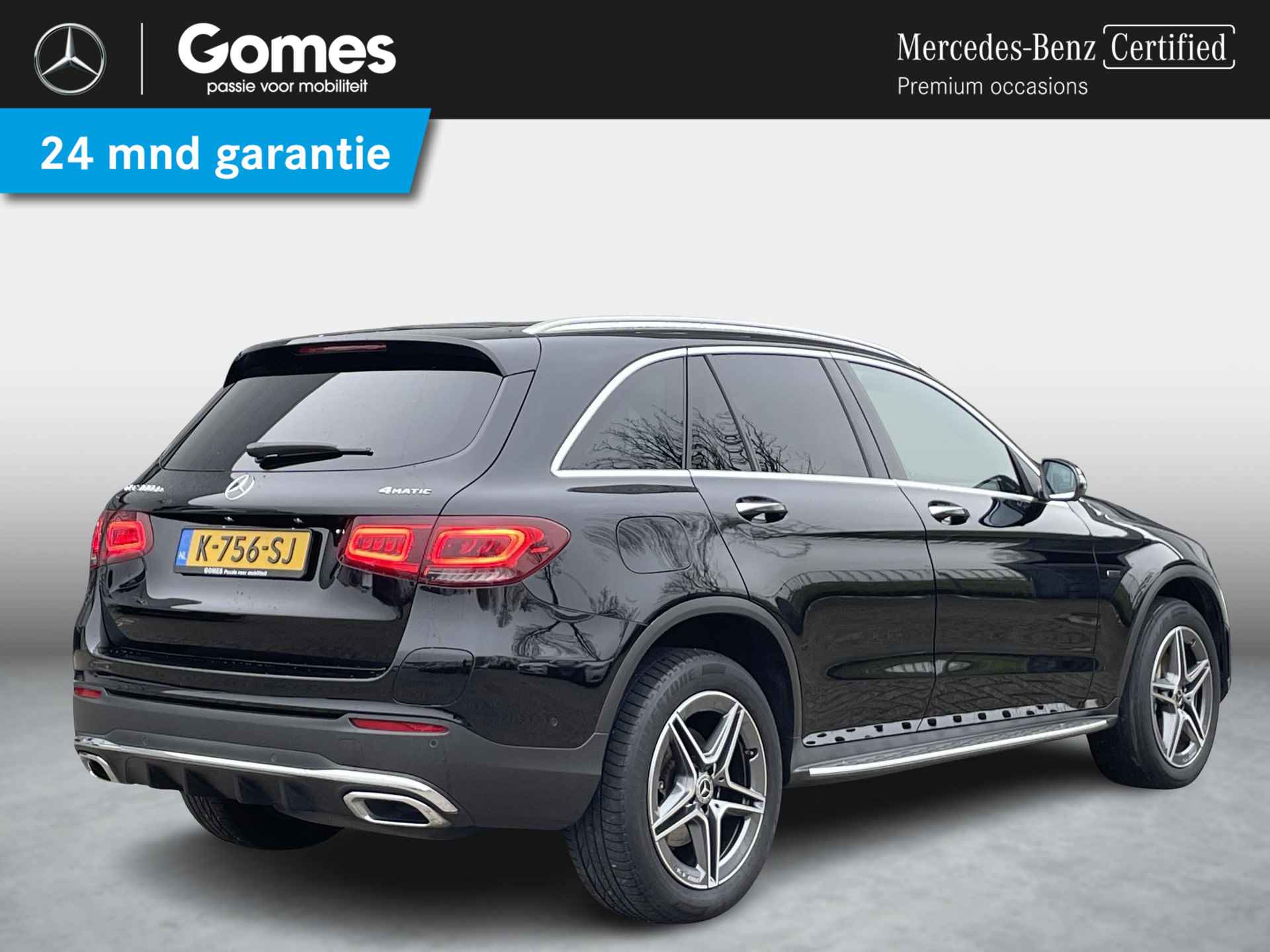 Mercedes-Benz GLC-klasse 300de 4MATIC | Rood leder | Panoramadak | Panoramadak | - 2/22