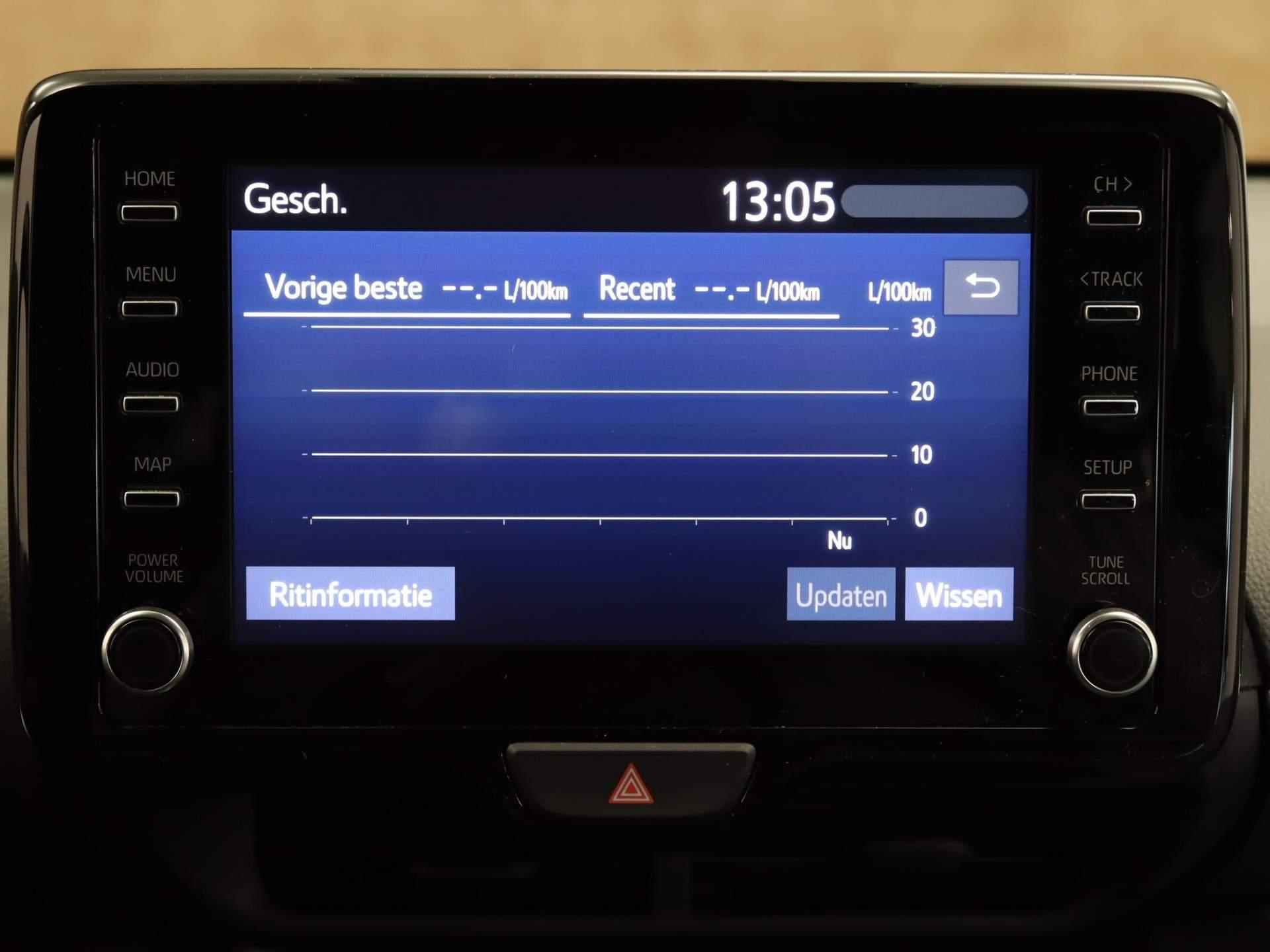 Toyota Yaris 1.5 VVT-i Active - AIRCO - BLUETOOTH - ADAPTIEVE CRUISE CONTROL - 6 VERSNELLINGEN - ACHTERUITRIJCAMERA - LEDEREN STUUR - LICHT/ REGENSENSOR - ELEKTRISCHE RAMEN VOOR - DAB RADIO - 23/31