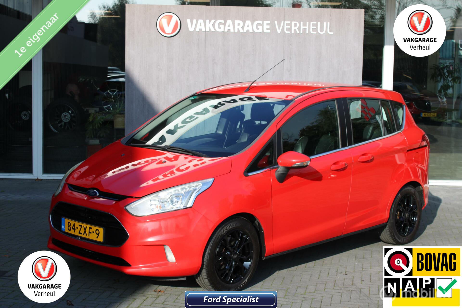 Ford B-Max 1.0 EcoBoost Titanium|Trekhaak|Boekjes|Nap