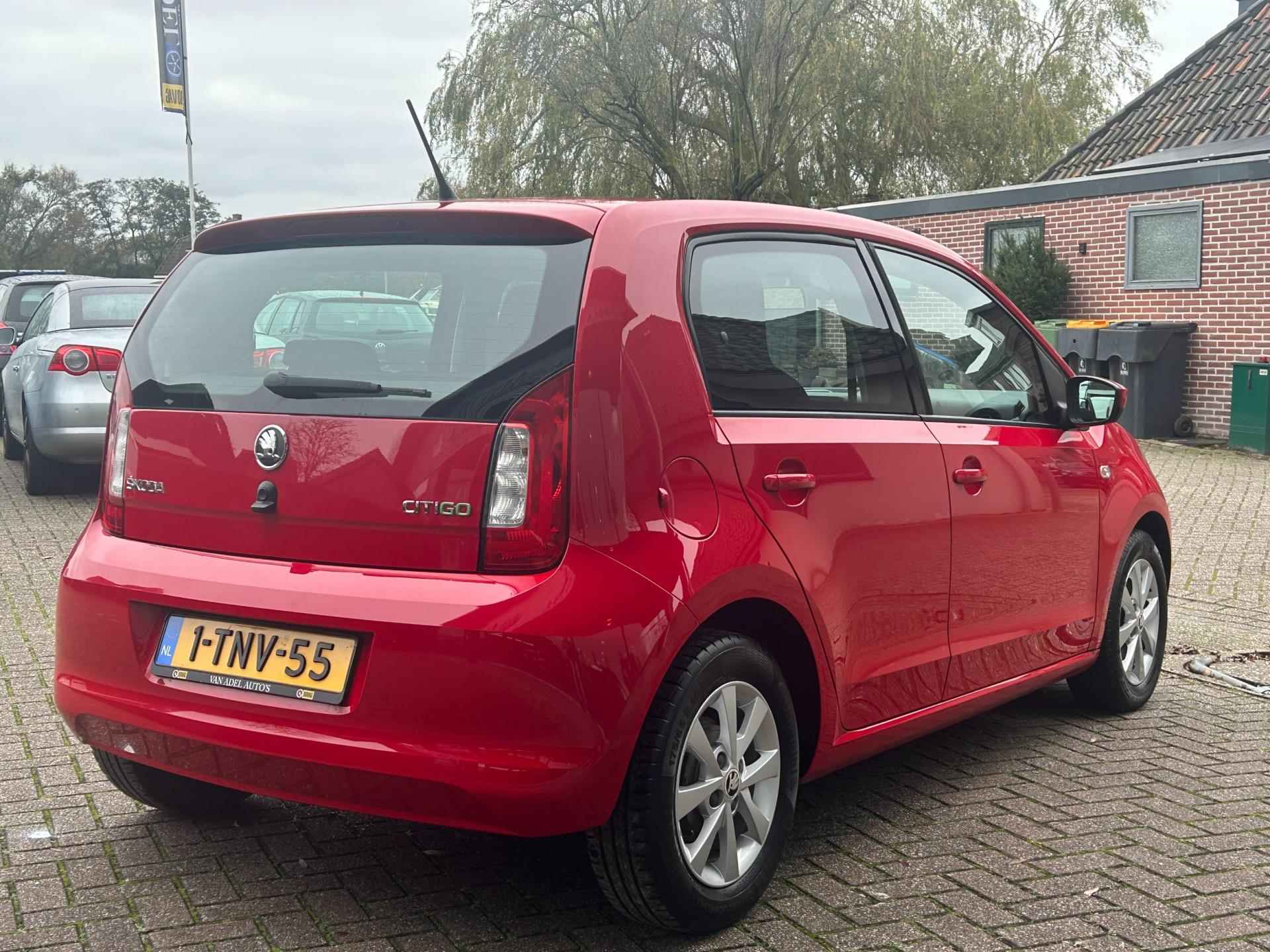 Skoda Citigo 1.0 Greentech Drive 5Drs Airco Cruise LM-Velgen El. Pakket Isofix NAP NL-Auto Dealeronderhouden! - 4/21