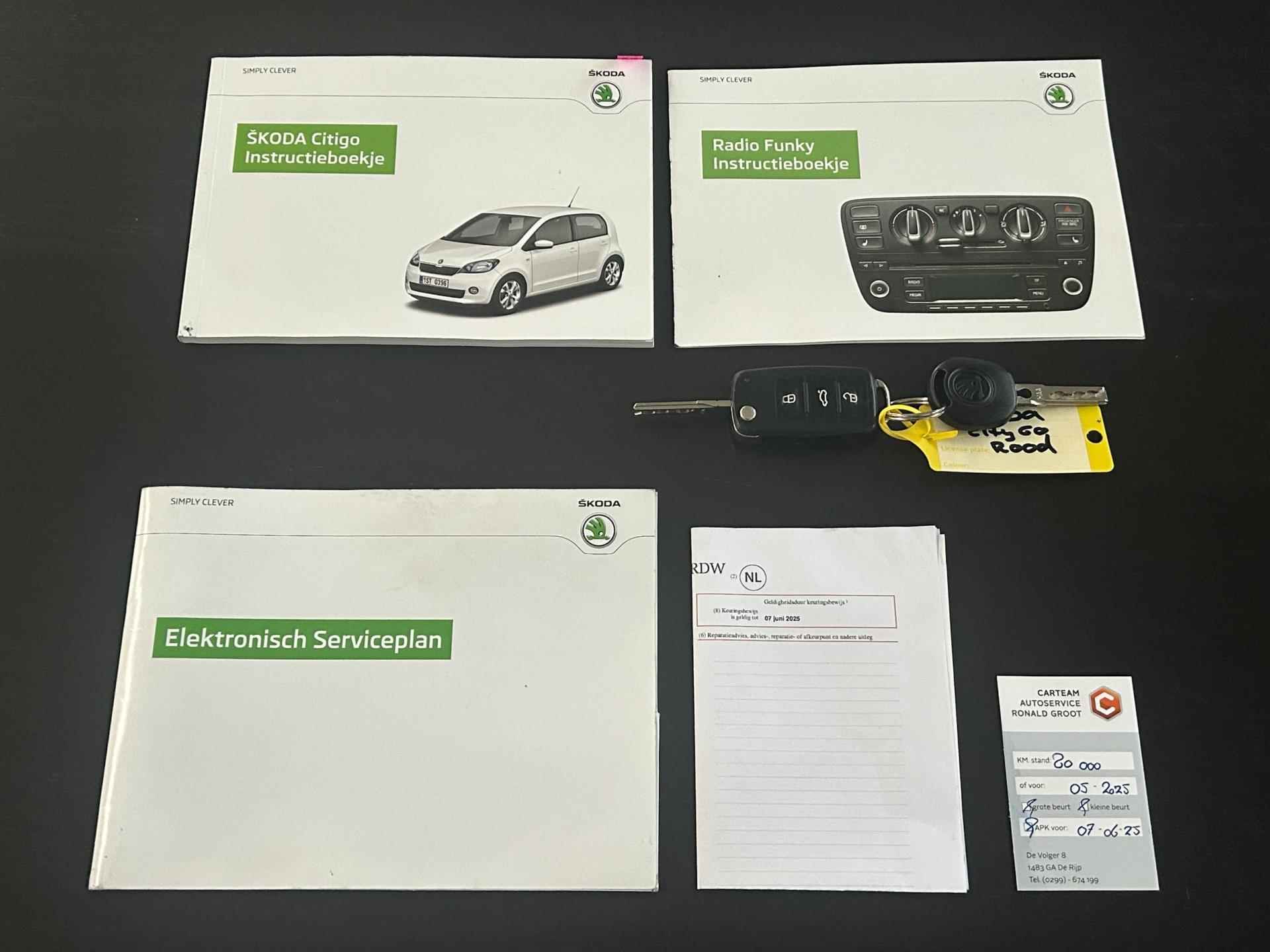 Skoda Citigo 1.0 Greentech Drive 5Drs Airco Cruise LM-Velgen El. Pakket Isofix NAP NL-Auto Dealeronderhouden! - 20/21