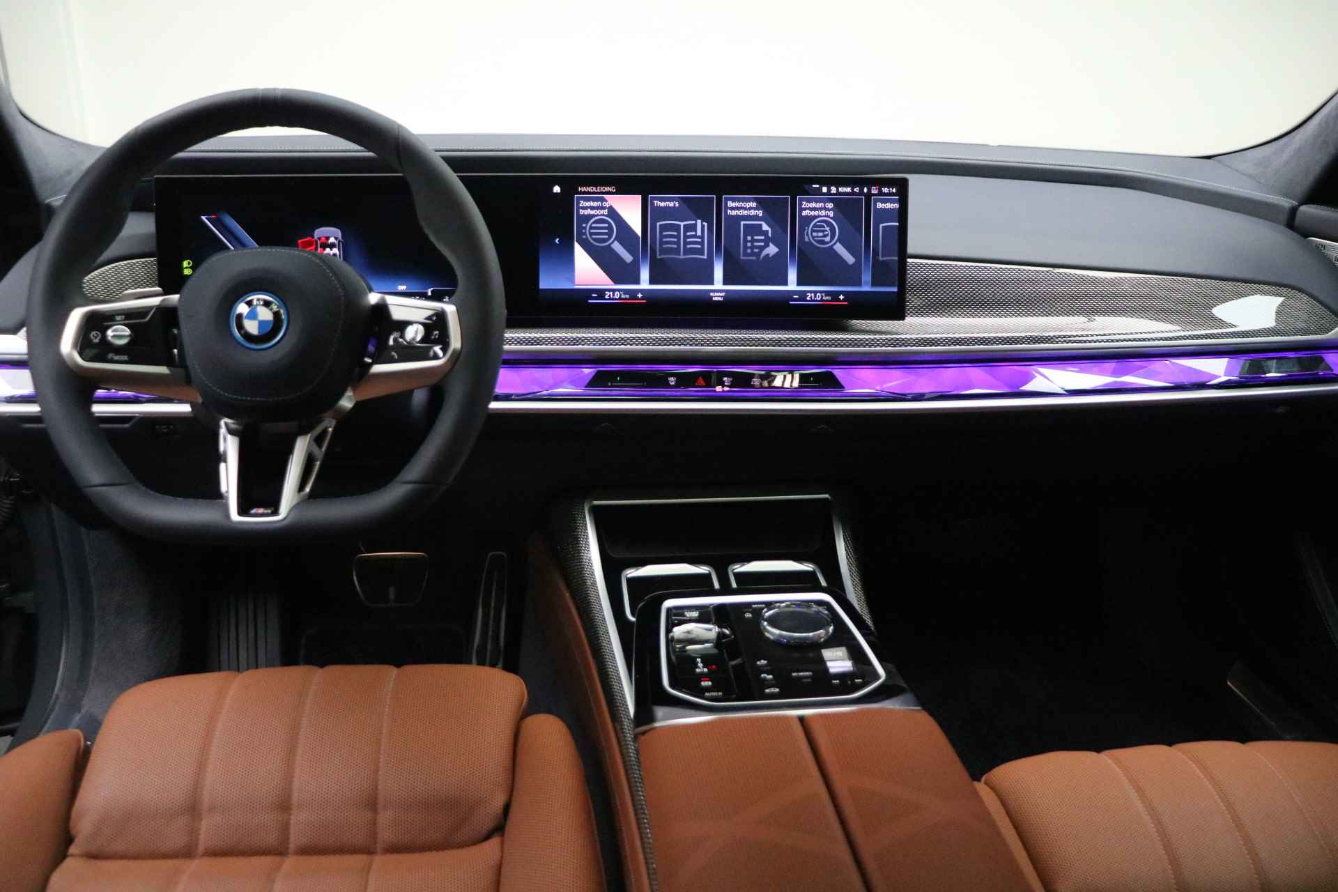 BMW i7 xDrive60 High Executive M Sport 106 kWh / Panoramadak Sky Lounge / Massagefunctie / Bowers & Wilkins / Parking Assistant Professional / Trekhaak / Stoelventilatie / Active Steering - 23/29