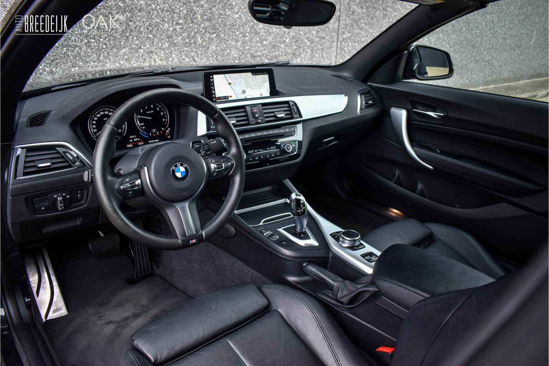 BMW 2 Serie Cabrio 218i Aut. | M-Sport | NaviProf | Leder | Xenon | 18"LM | NL Auto | Sapphire Zwart - 3/23