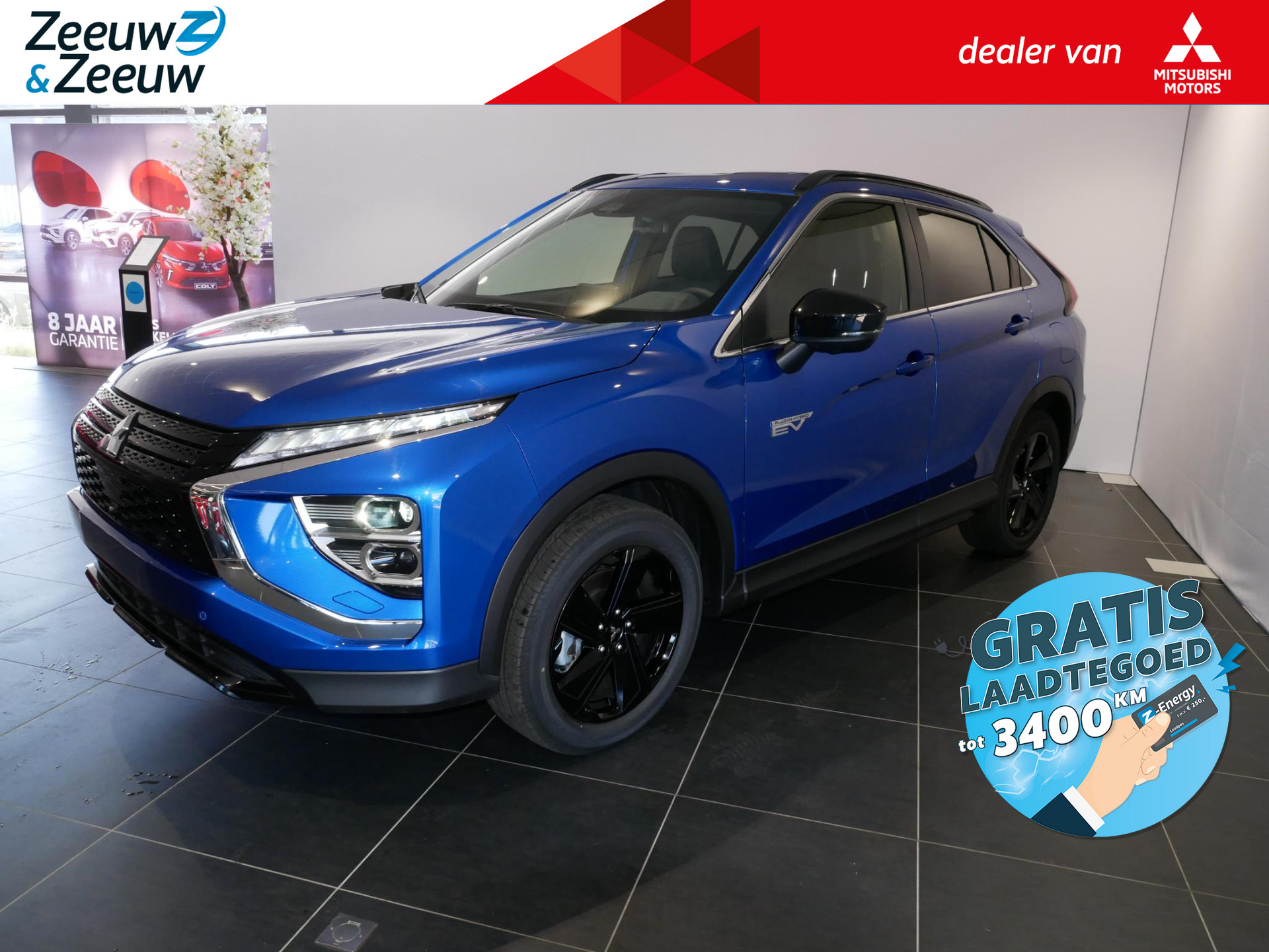 Mitsubishi Eclipse Cross 2.4 PHEV Black Edition Uit Voorraad Leverbaar | € 8.000,-- Korting | 8 Jaar Garantie! | 1500KG trekgewicht!