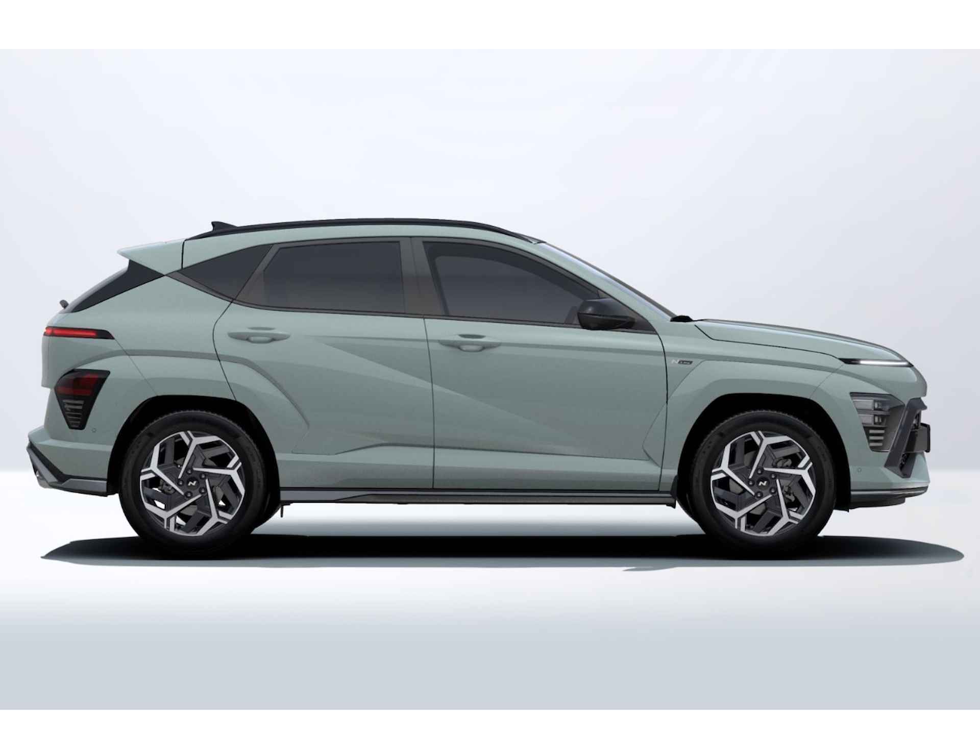 Hyundai KONA 1.6 GDI HEV N Line Sky | € 4.489,- Voorraad Voordeel | Glazen schuif-/ kanteldak - 3/9