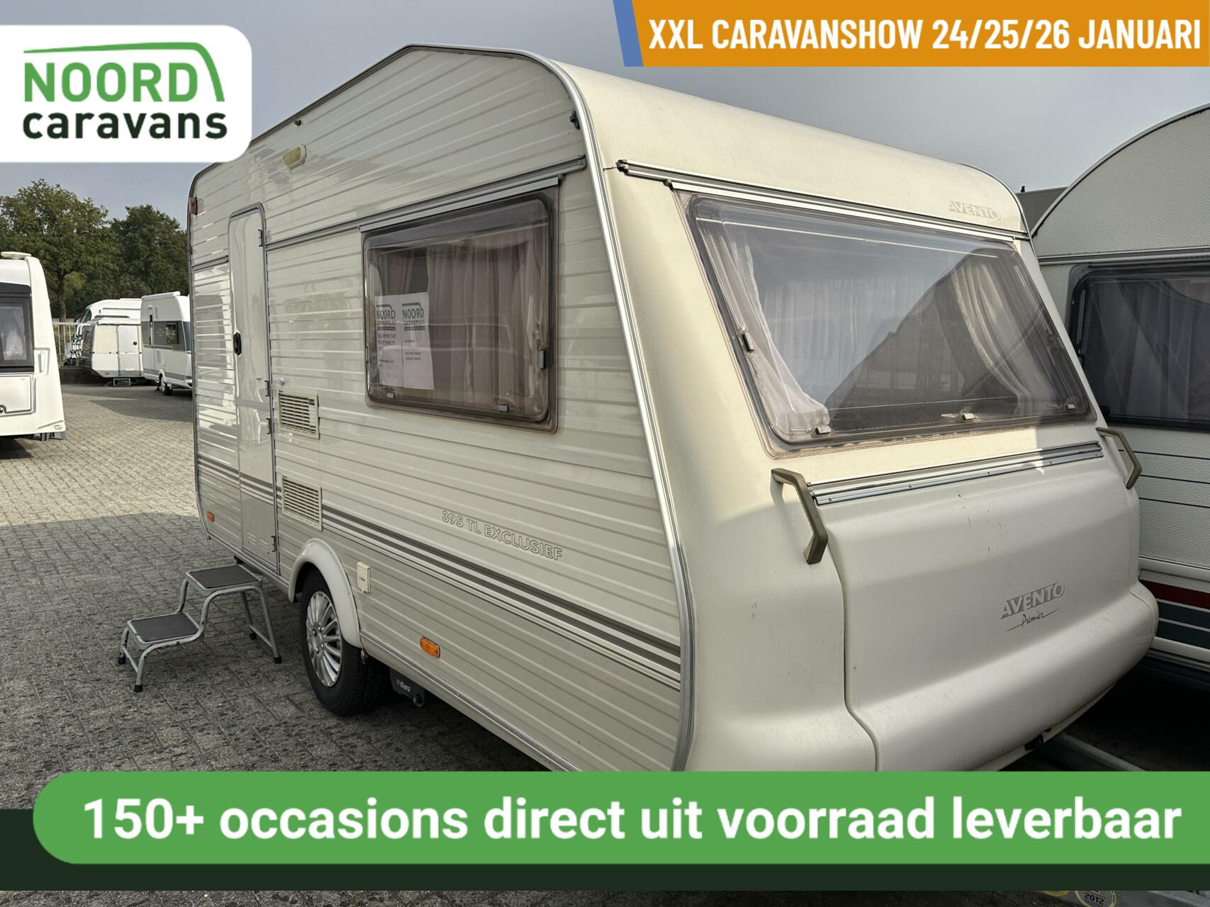 AVENTO PREMIER 395 TL EXCLUSIEF MOVER + ENKELE BEDDEN