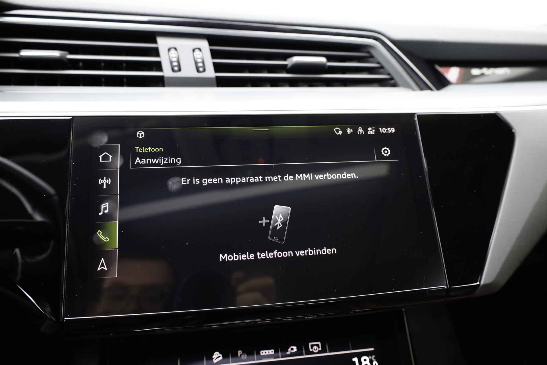 Audi e-tron 50 313pk quattro Business Edition Plus 71 kWh | Panoramadak | Leder | Trekhaak | Stoelverwarming | Luchtvering - 52/59