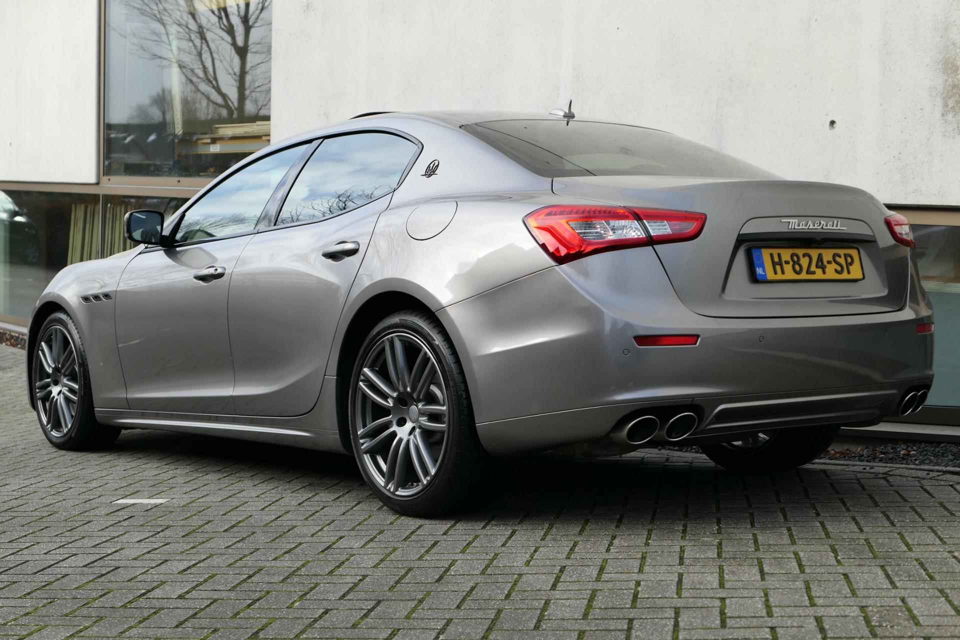 Maserati Ghibli 3.0 V6 Navi Leder Schuifdak Achteruitrijcamera - 4/24