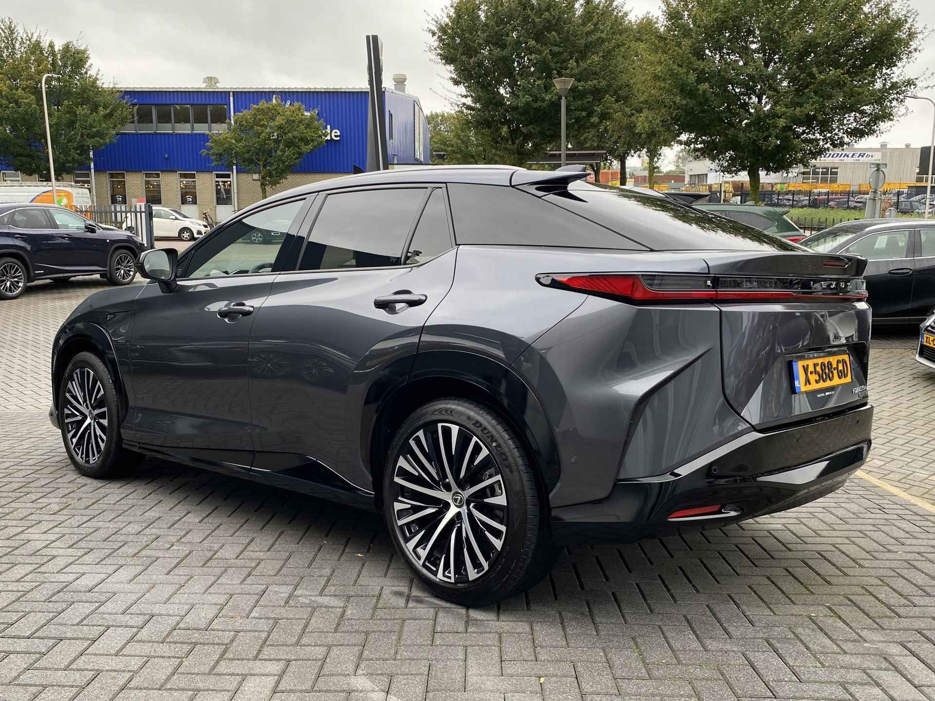 Lexus RZ 450e President Line 71 kWh NL-AUTO MARK LEVINSON STOELVENT 360-CAMERA HUD INFRAROOD-VERWARMING - 5/38