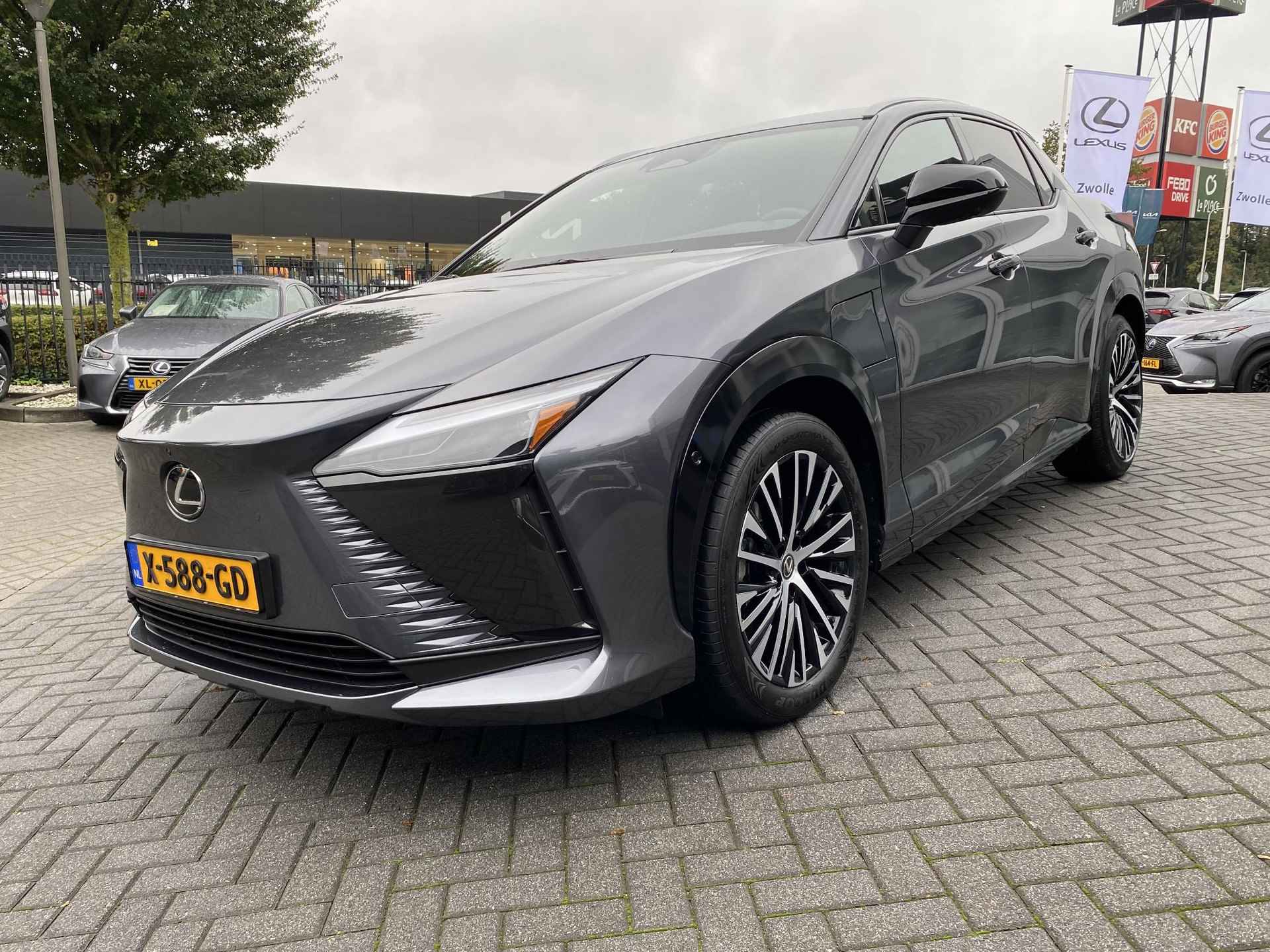 Lexus RZ 450e President Line 71 kWh NL-AUTO MARK LEVINSON STOELVENT 360-CAMERA HUD INFRAROOD-VERWARMING - 7/38