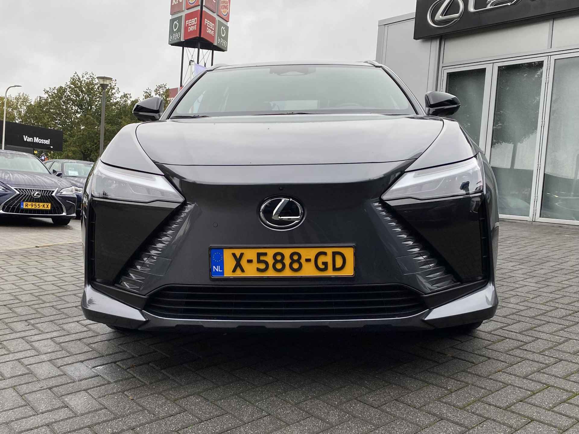 Lexus RZ 450e President Line 71 kWh NL-AUTO MARK LEVINSON STOELVENT 360-CAMERA HUD INFRAROOD-VERWARMING - 8/38