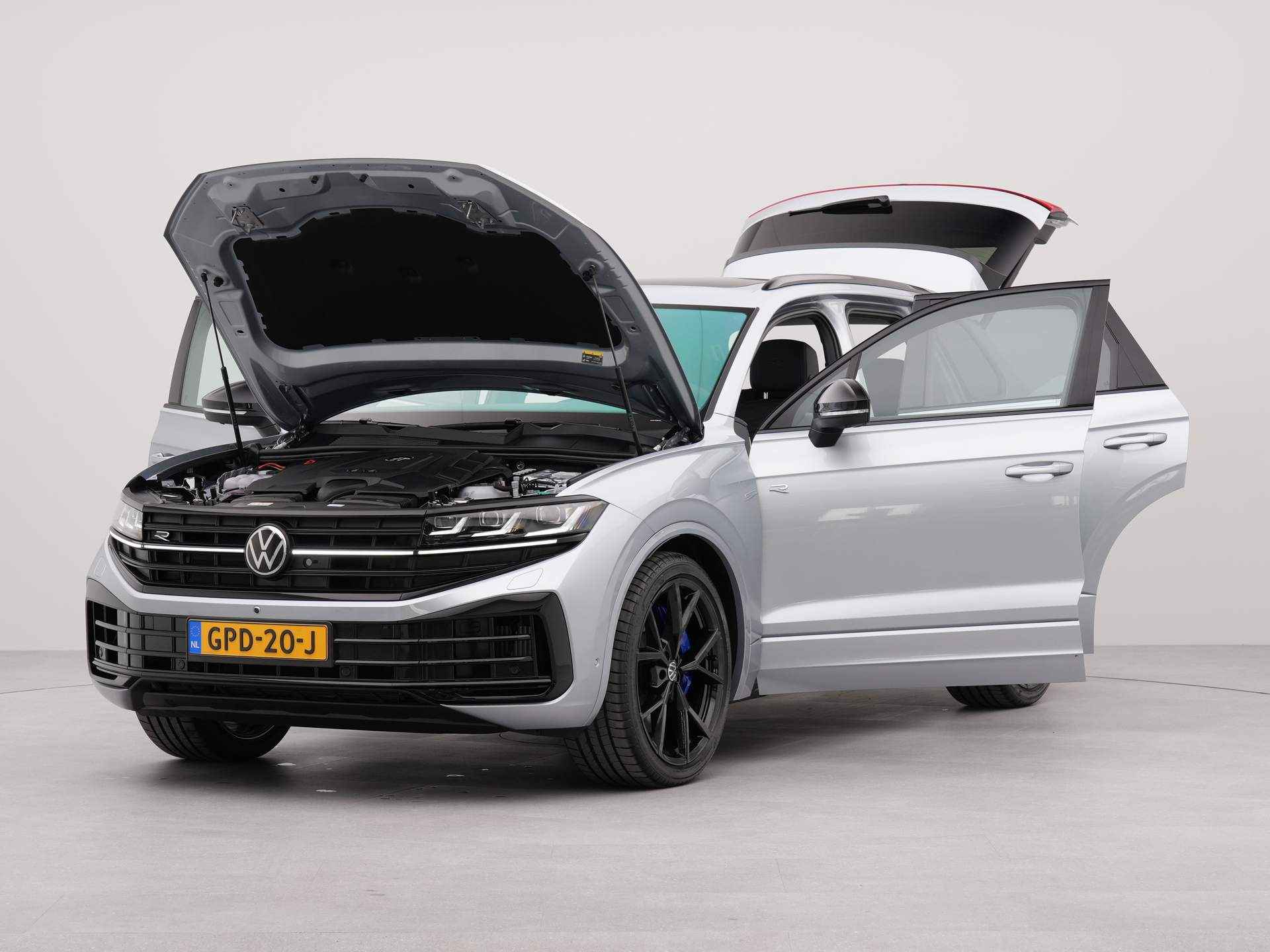 Volkswagen Touareg 3.0 TSi eHybrid 4MOTION R | auto. wegklapbare trekhaak | Navigatie by App |  Lederen bekleding | Velgen 22" | Panoramadak | - 44/90