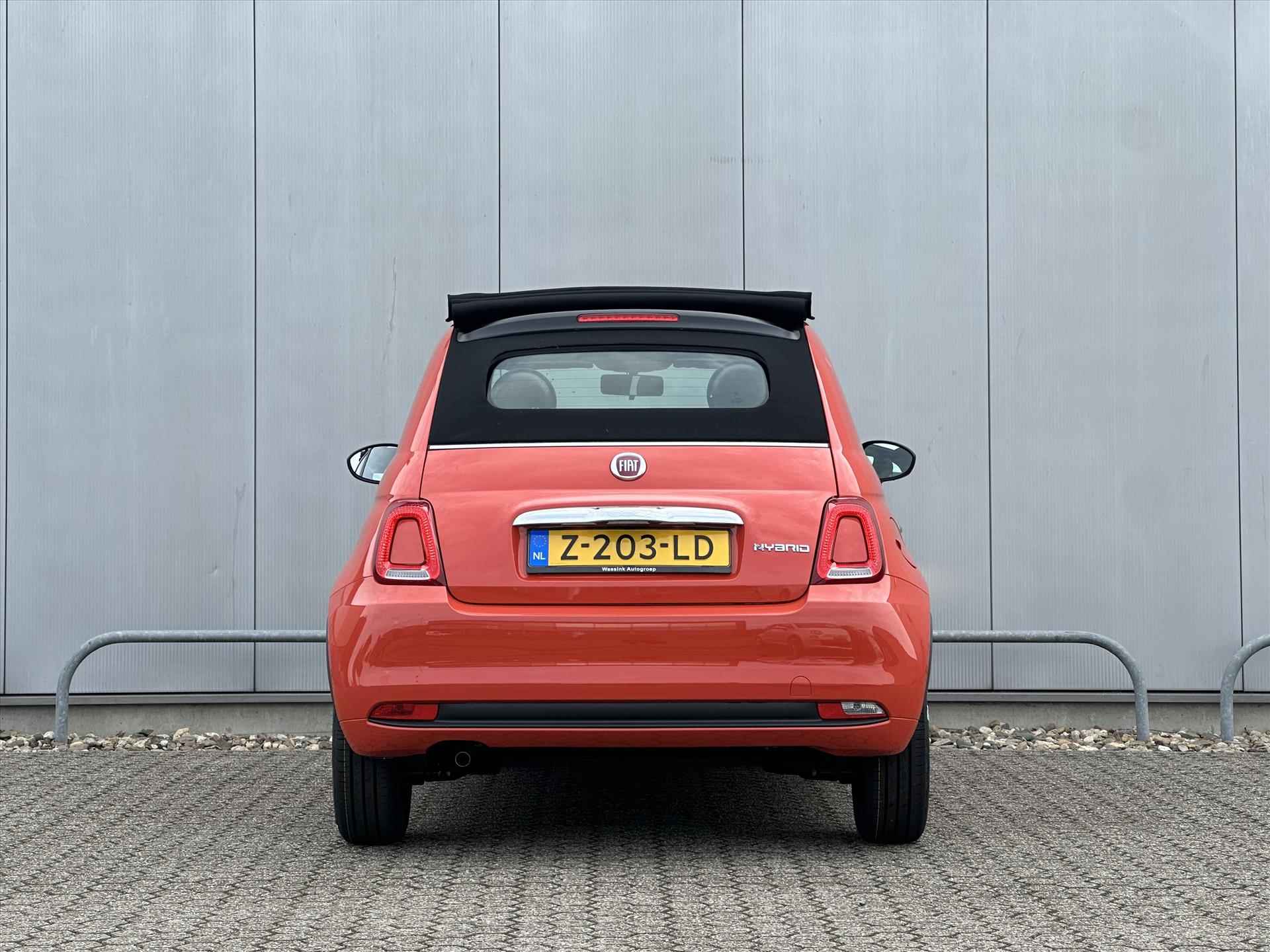 FIAT 500c 70pk Hybrid Urban | Airco | Bluetooth| Uit voorraad leverbaar! - 5/36