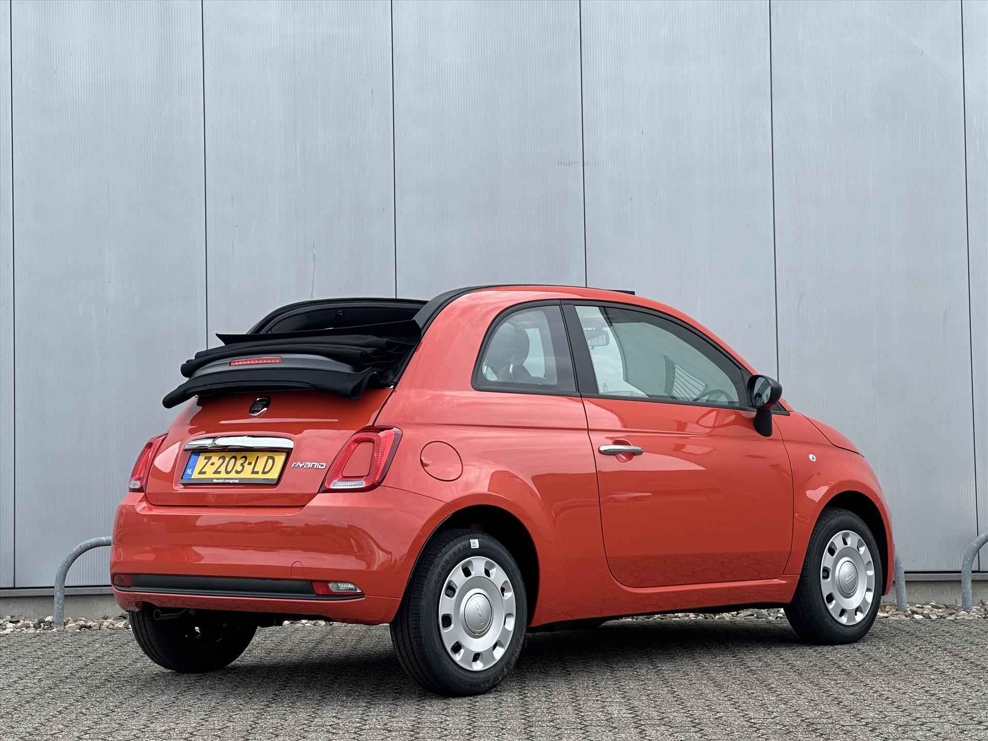 FIAT 500c 70pk Hybrid Urban | Airco | Bluetooth| Uit voorraad leverbaar! - 7/36