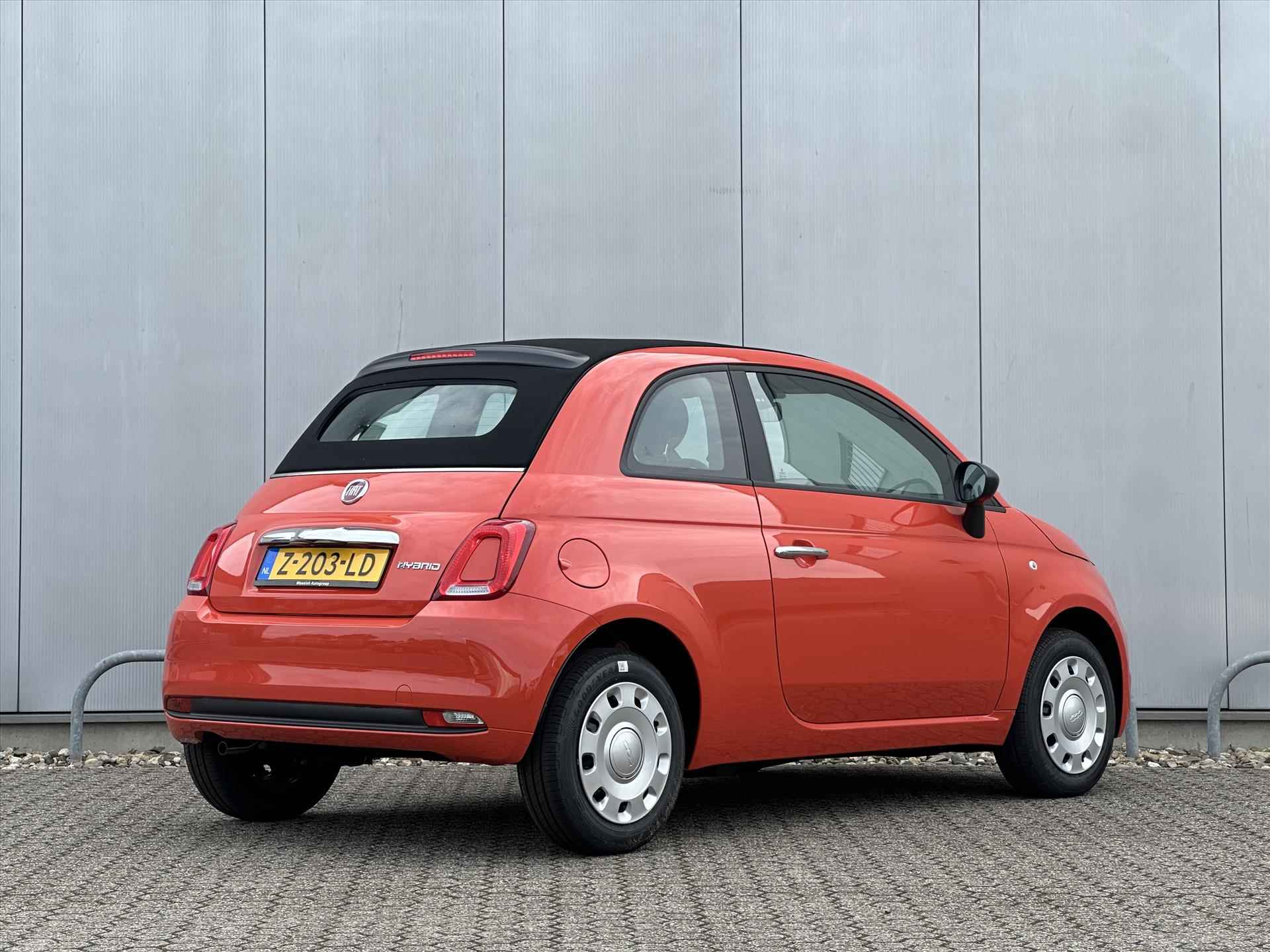 FIAT 500c 70pk Hybrid Urban | Airco | Bluetooth| Uit voorraad leverbaar! - 8/36