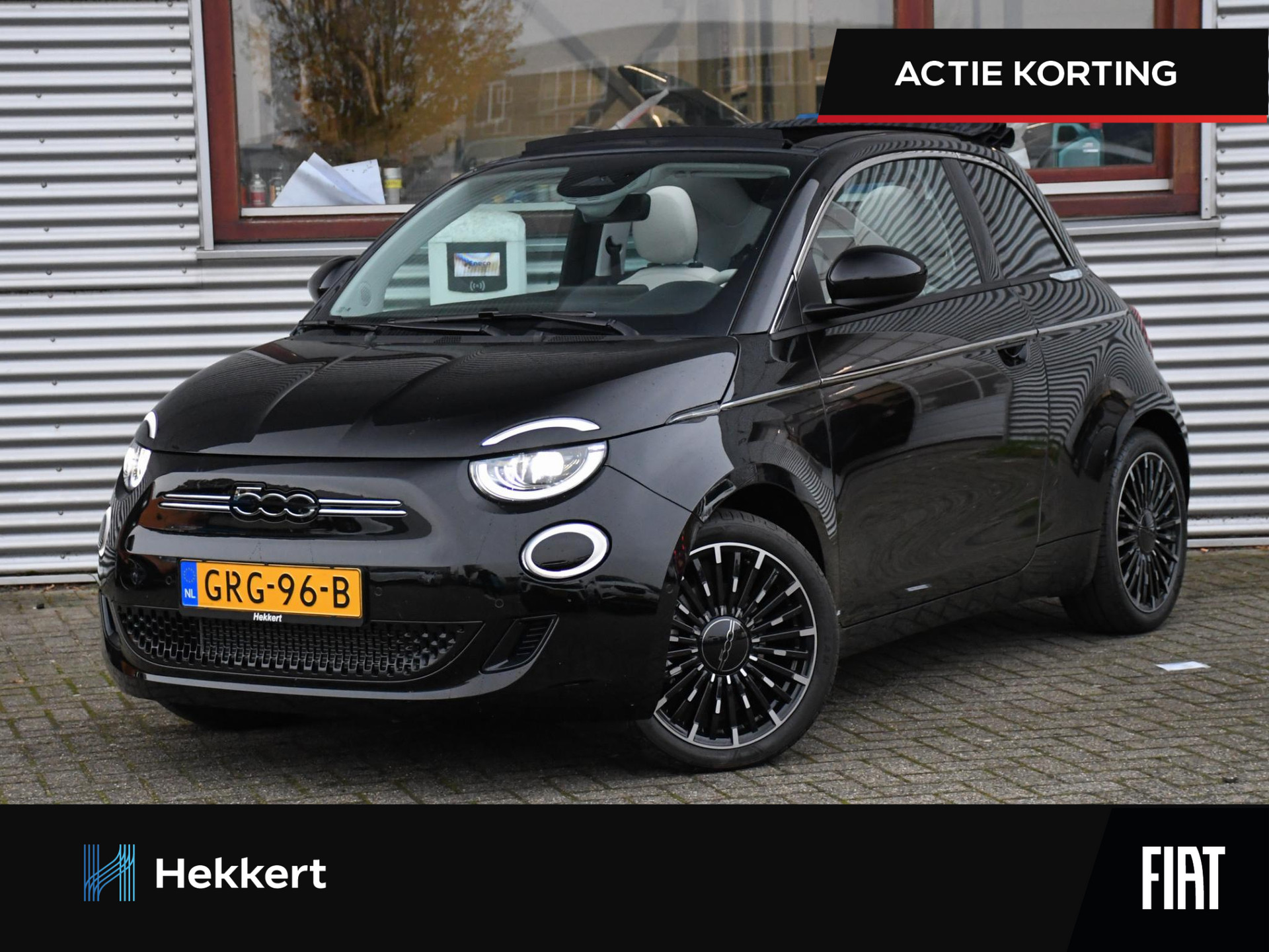 Fiat 500 C La Prima 42kWh 118pk Automaat LEDER | PDC + CAMERA | STOELVERWARMING | ADAP. CRUISE | DIGITAAL INSTURMENTENPANEEL