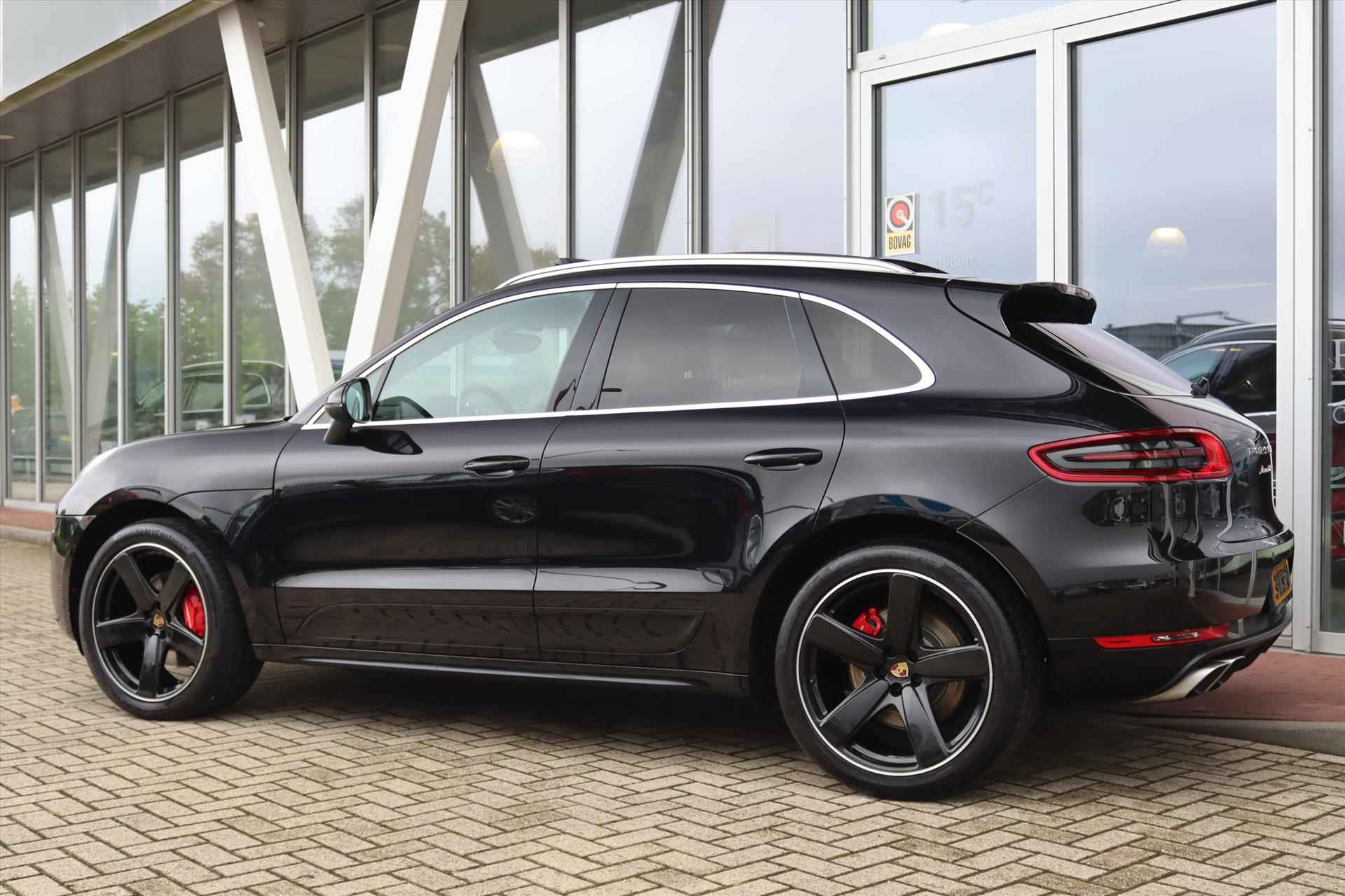 Porsche Macan 3.6 TURBO 400PK Panoramadak | 21 Inch | Luchtvering | Leer | Alcantara hemel | Bose | Stoelverwarming | NL Auto | - 4/66