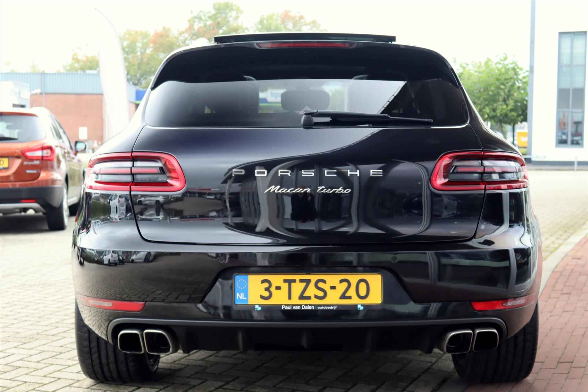 Porsche Macan 3.6 TURBO 400PK Panoramadak | 21 Inch | Luchtvering | Leer | Alcantara hemel | Bose | Stoelverwarming | NL Auto | - 50/66