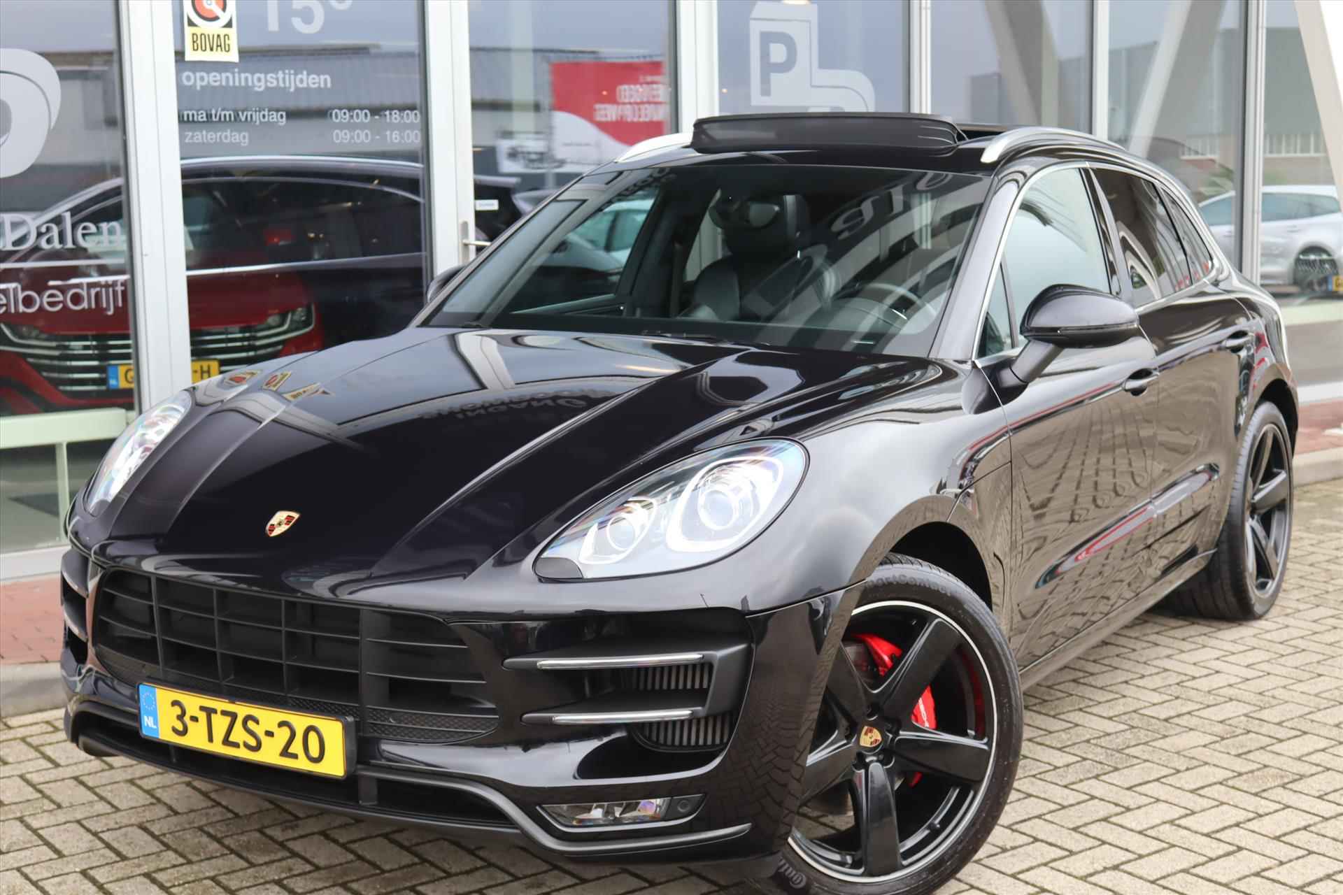 Porsche Macan 3.6 TURBO 400PK Panoramadak | 21 Inch | Luchtvering | Leer | Alcantara hemel | Bose | Stoelverwarming | NL Auto | - 61/66