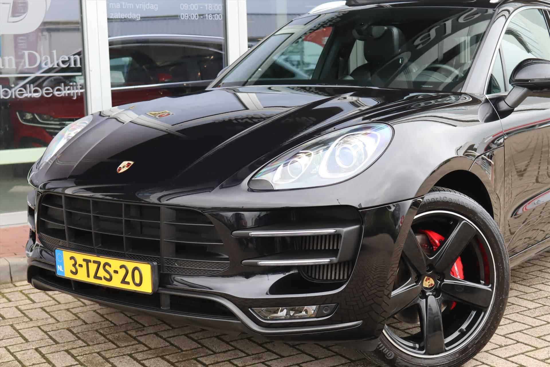 Porsche Macan 3.6 TURBO 400PK Panoramadak | 21 Inch | Luchtvering | Leer | Alcantara hemel | Bose | Stoelverwarming | NL Auto | - 62/66