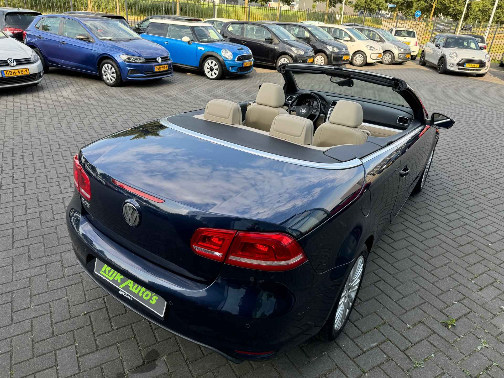 Volkswagen Eos 2.0 TSI Highline * Xenon/ Led * Keyless * Cruise Contol * Leer - 4/37