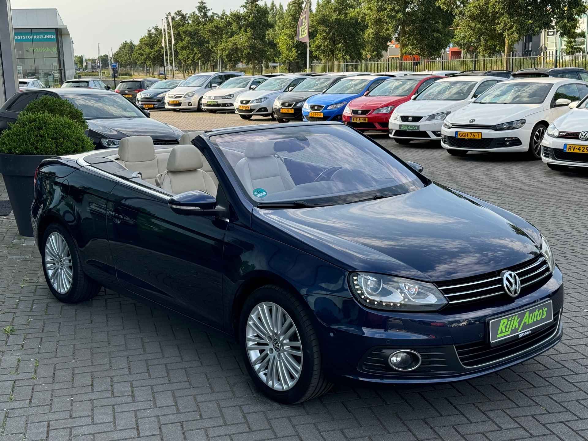 Volkswagen Eos 2.0 TSI Highline * Xenon/ Led * Keyless * Cruise Contol * Leer - 16/37