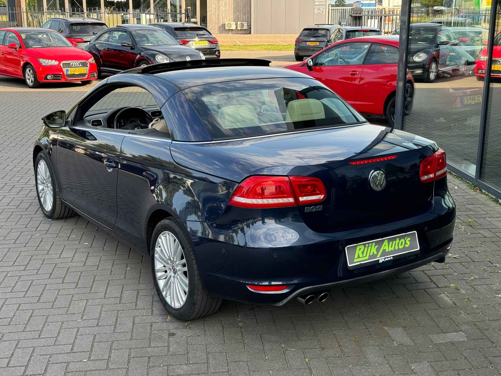 Volkswagen Eos 2.0 TSI Highline * Xenon/ Led * Keyless * Cruise Contol * Leer - 32/37